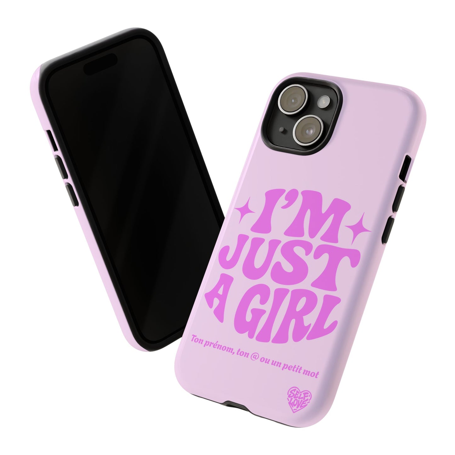 Im Just A Girl - Coque iPhone