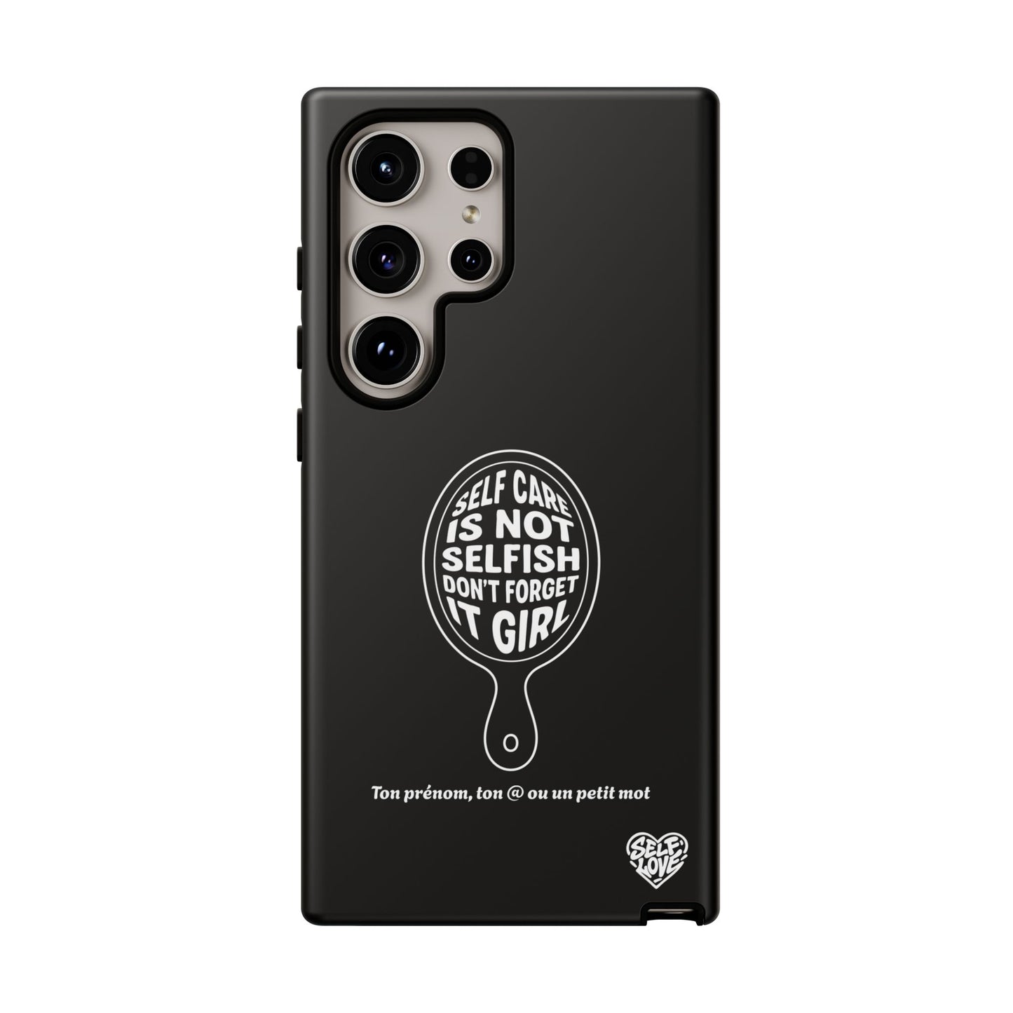 Self Care - Coque Samsung (noir)
