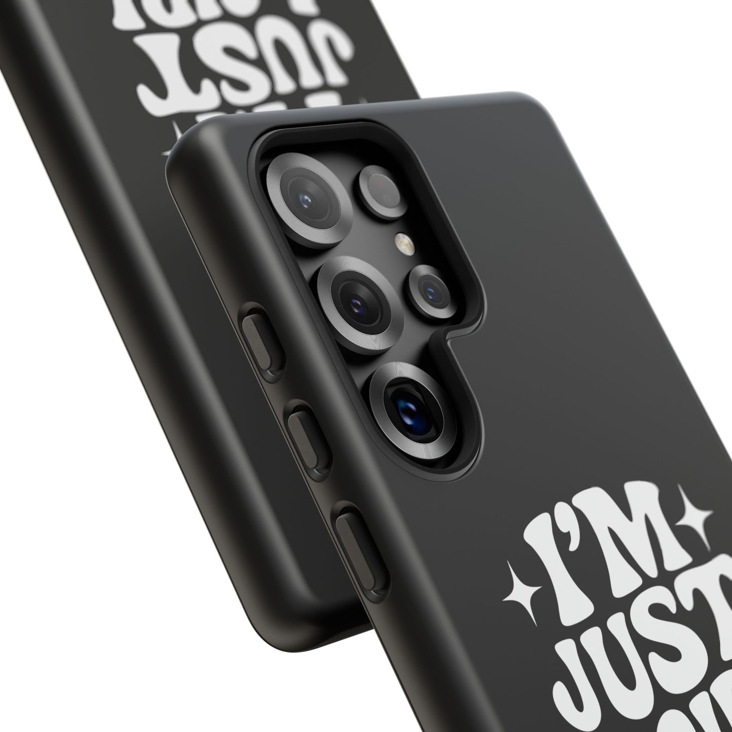 Im Just A Girl - Coque Samsung (noir)
