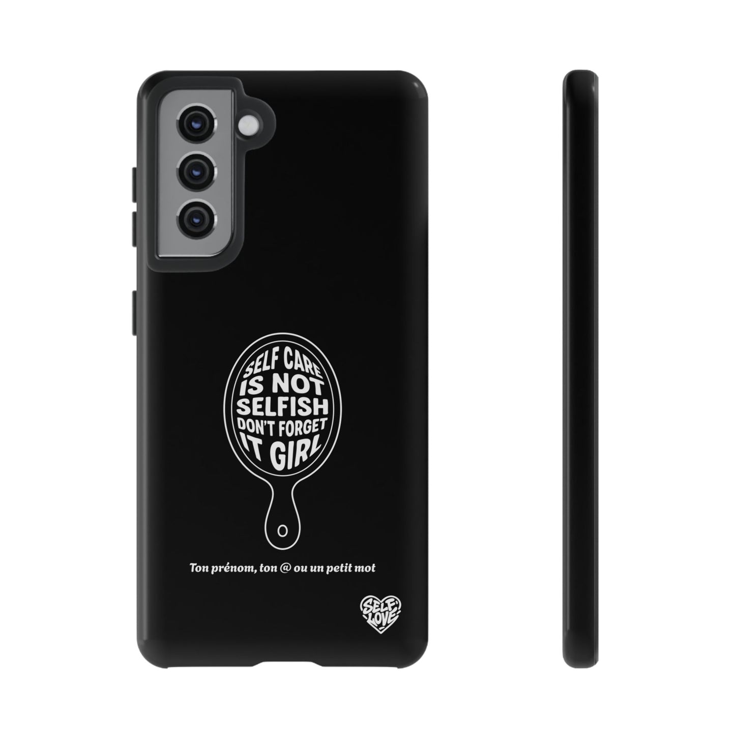 Self Care - Coque Samsung (noir)