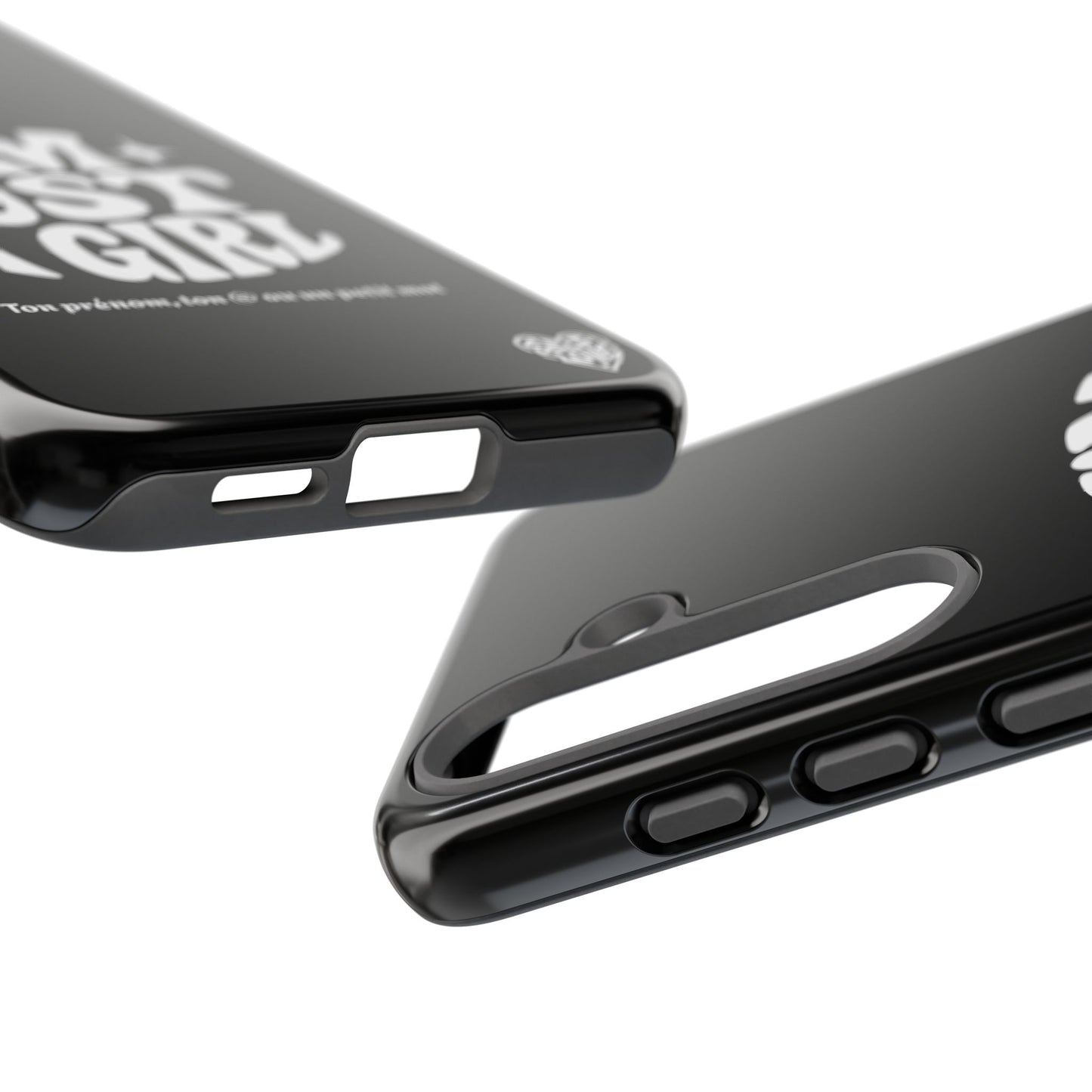 Im Just A Girl - Coque Samsung (noir)