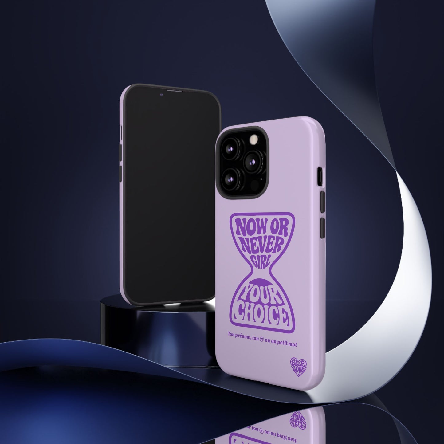 Now Or Never Girl - Coque iPhone (violet)