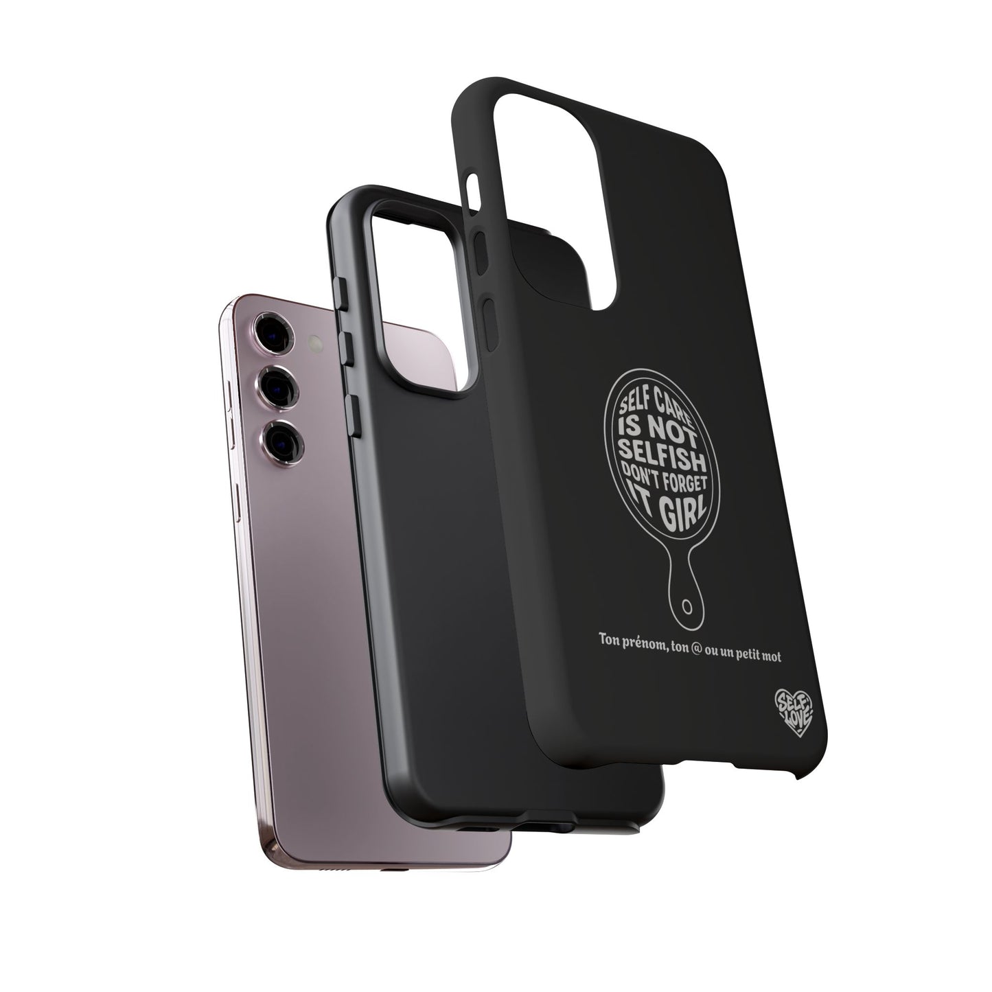 Self Care - Coque Samsung (noir)