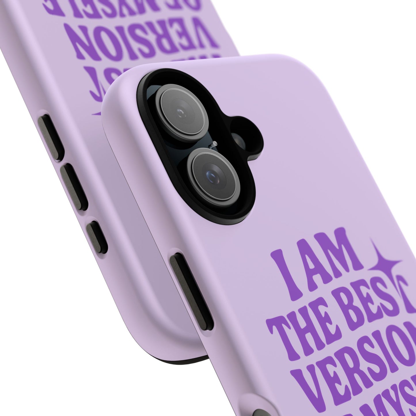I Am The Best Version Of Myself - Coque iPhone (violet)