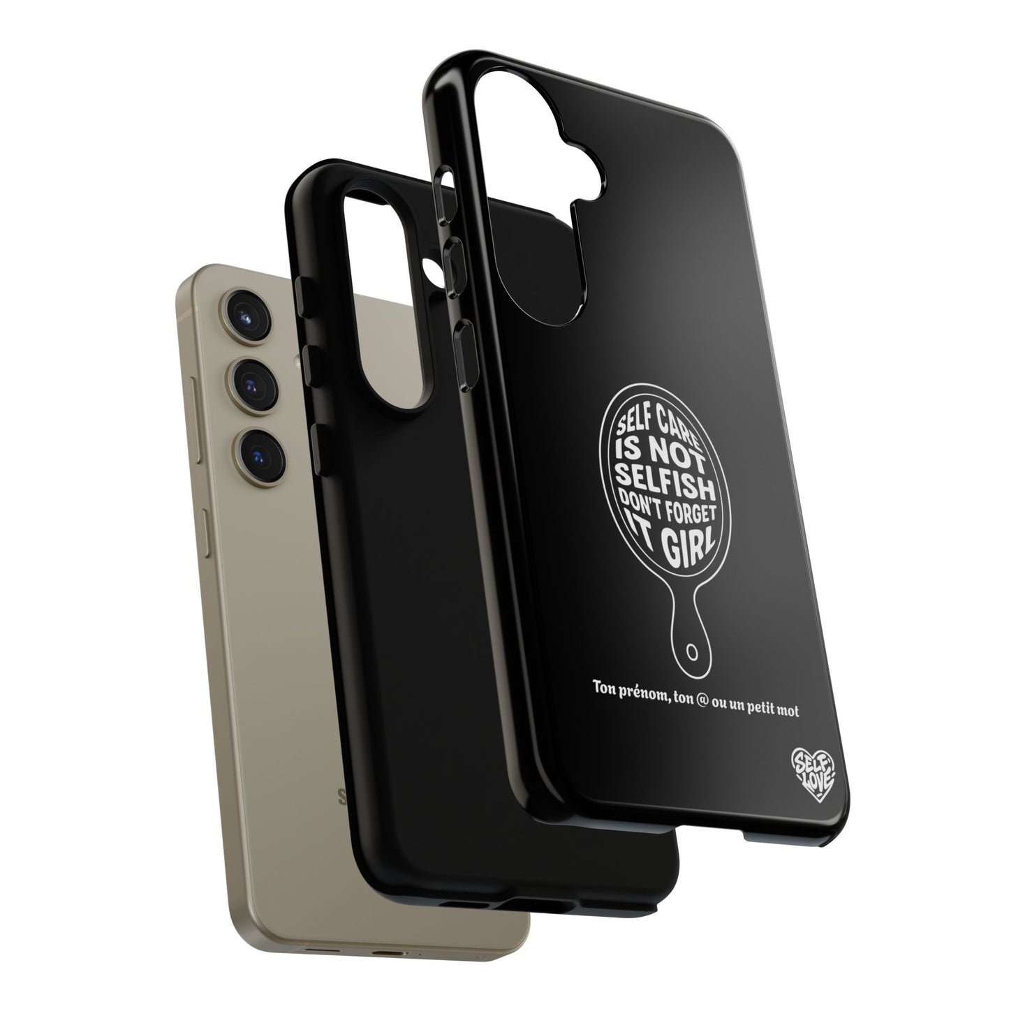 Self Care - Coque Samsung (noir)