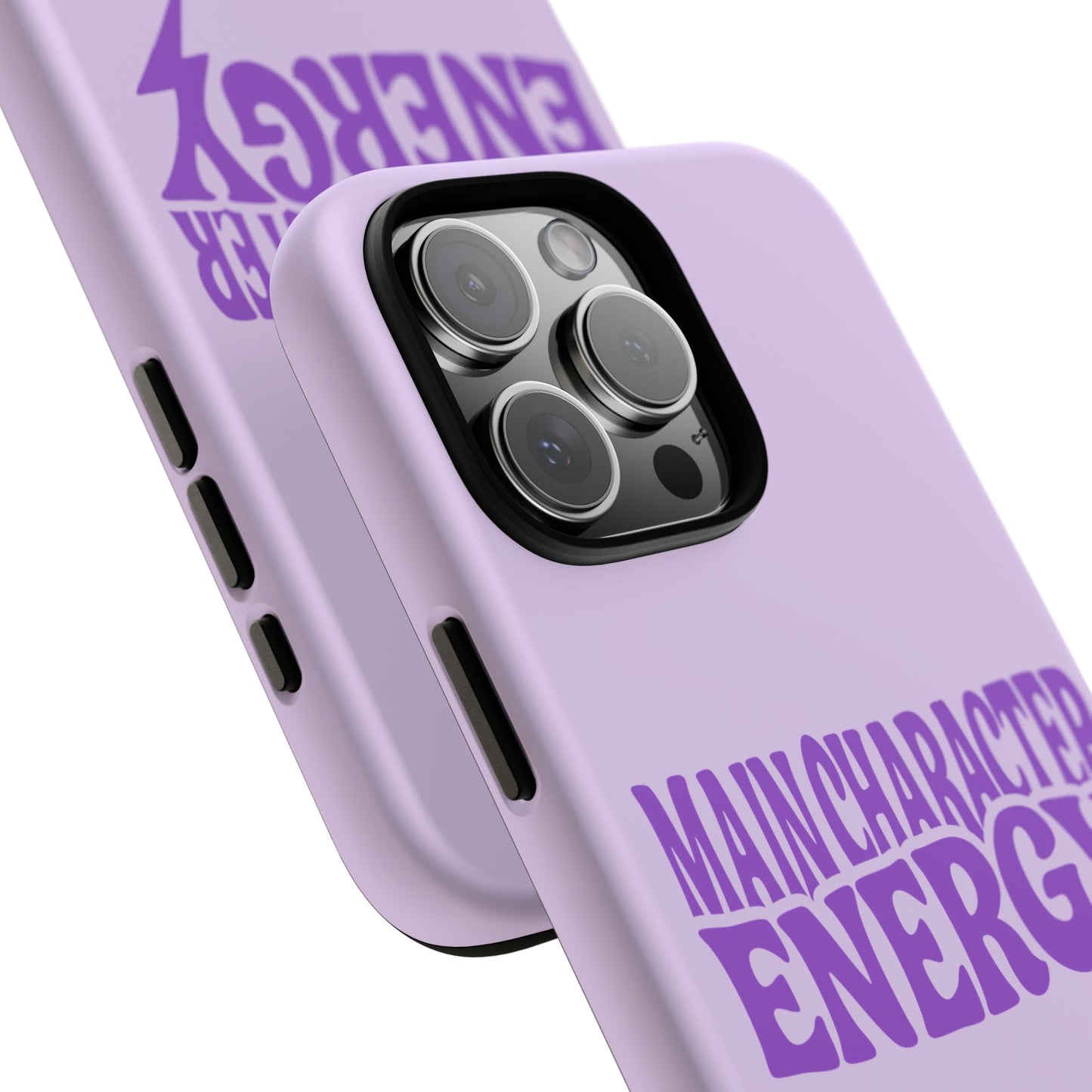 Main Character Energy - Coque iPhone (violet)