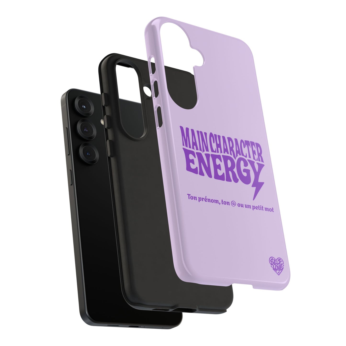 Main Character Energy - Coque Samsung (violet)