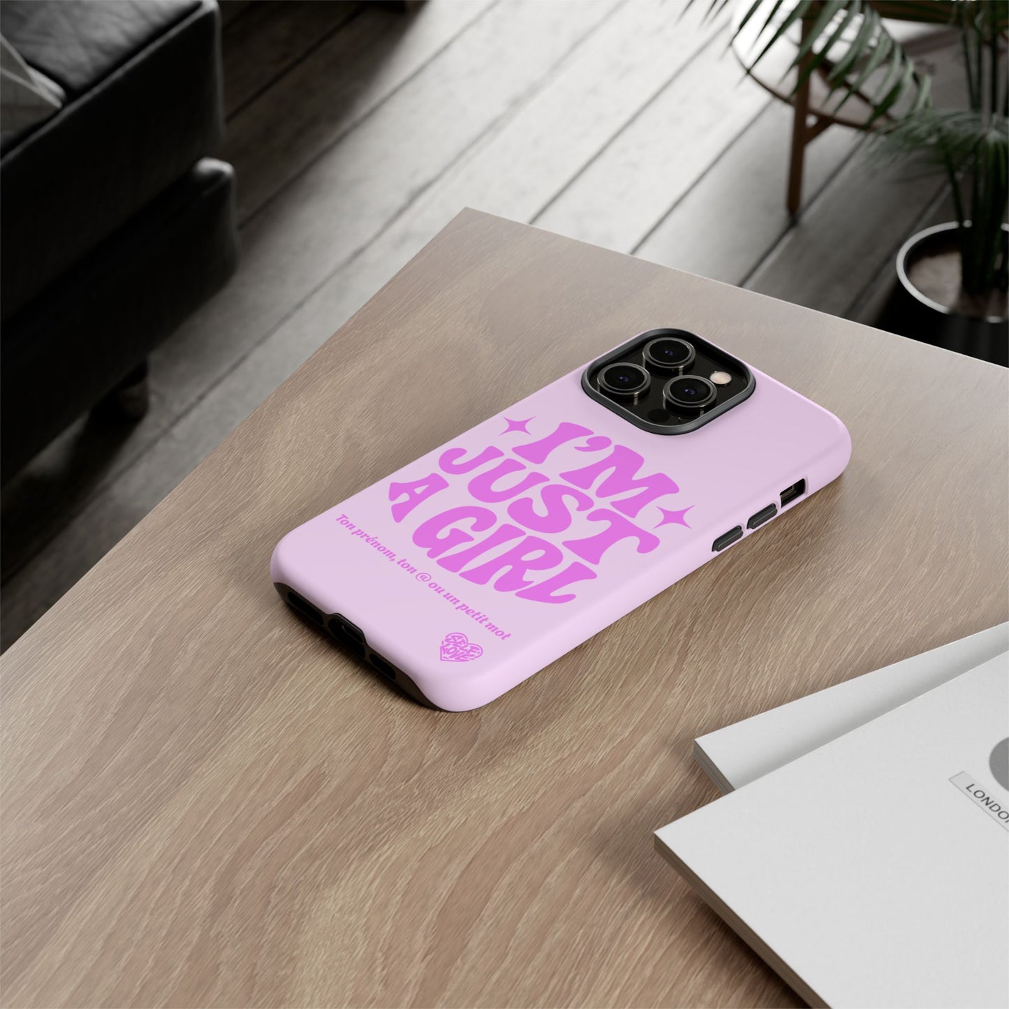 Im Just A Girl - Coque iPhone
