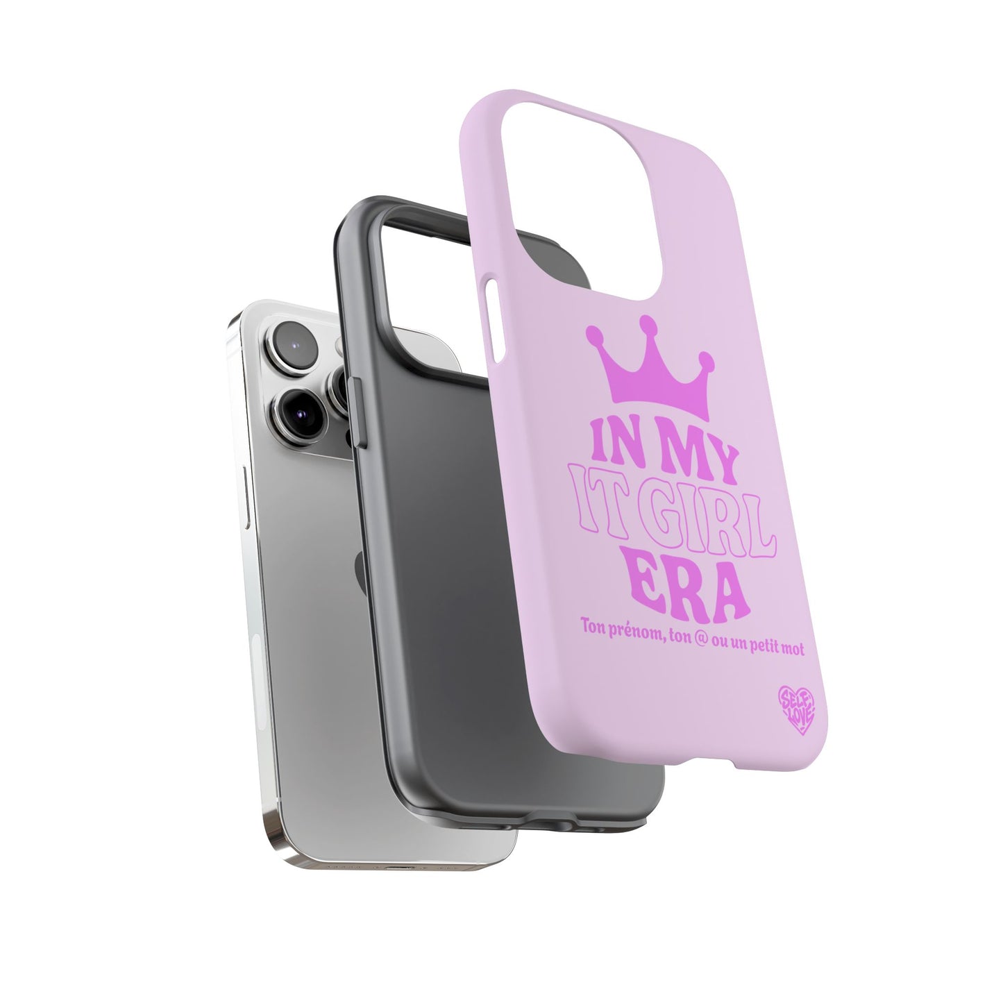 In My It Girl Era - Coque iPhone (rose)