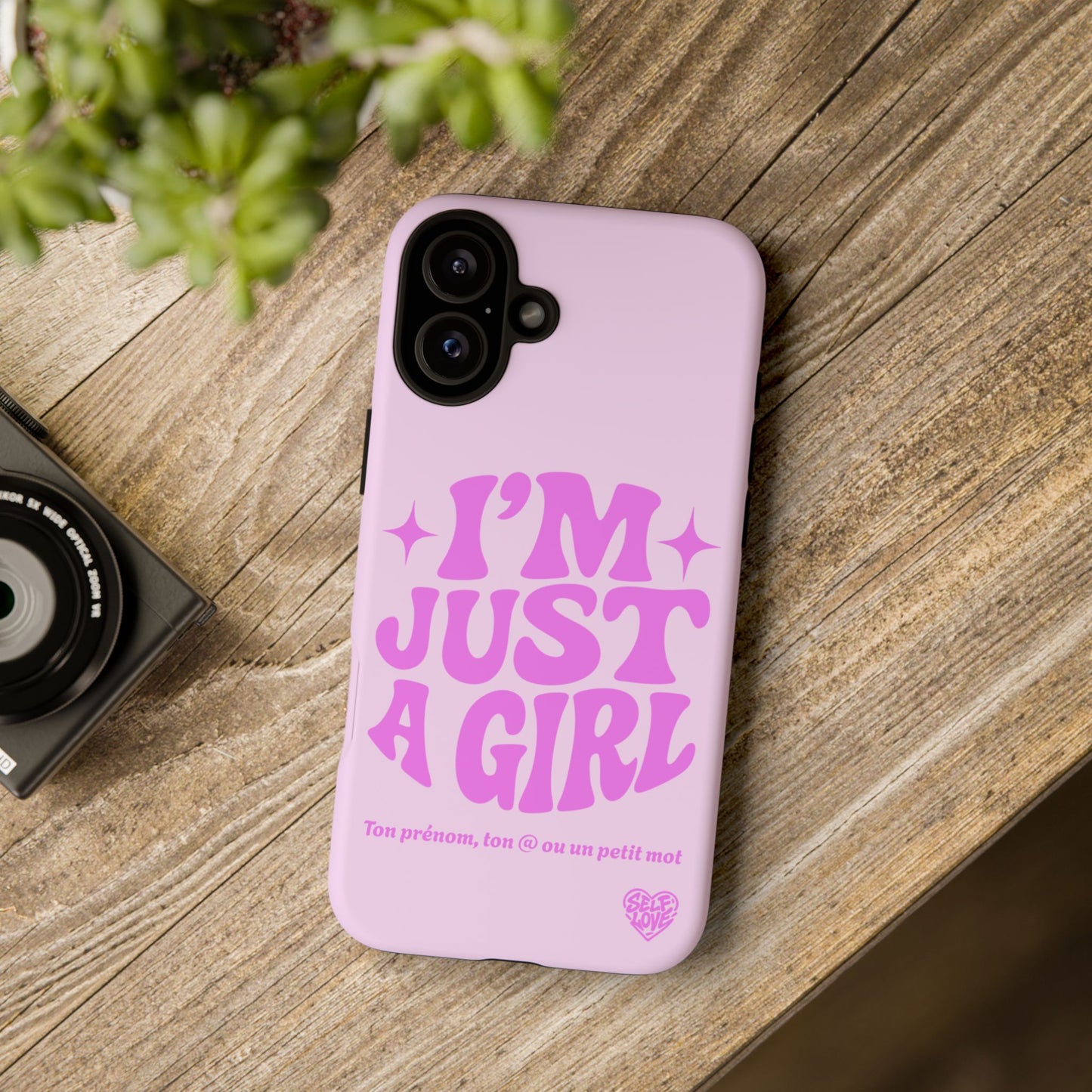 Im Just A Girl - Coque iPhone