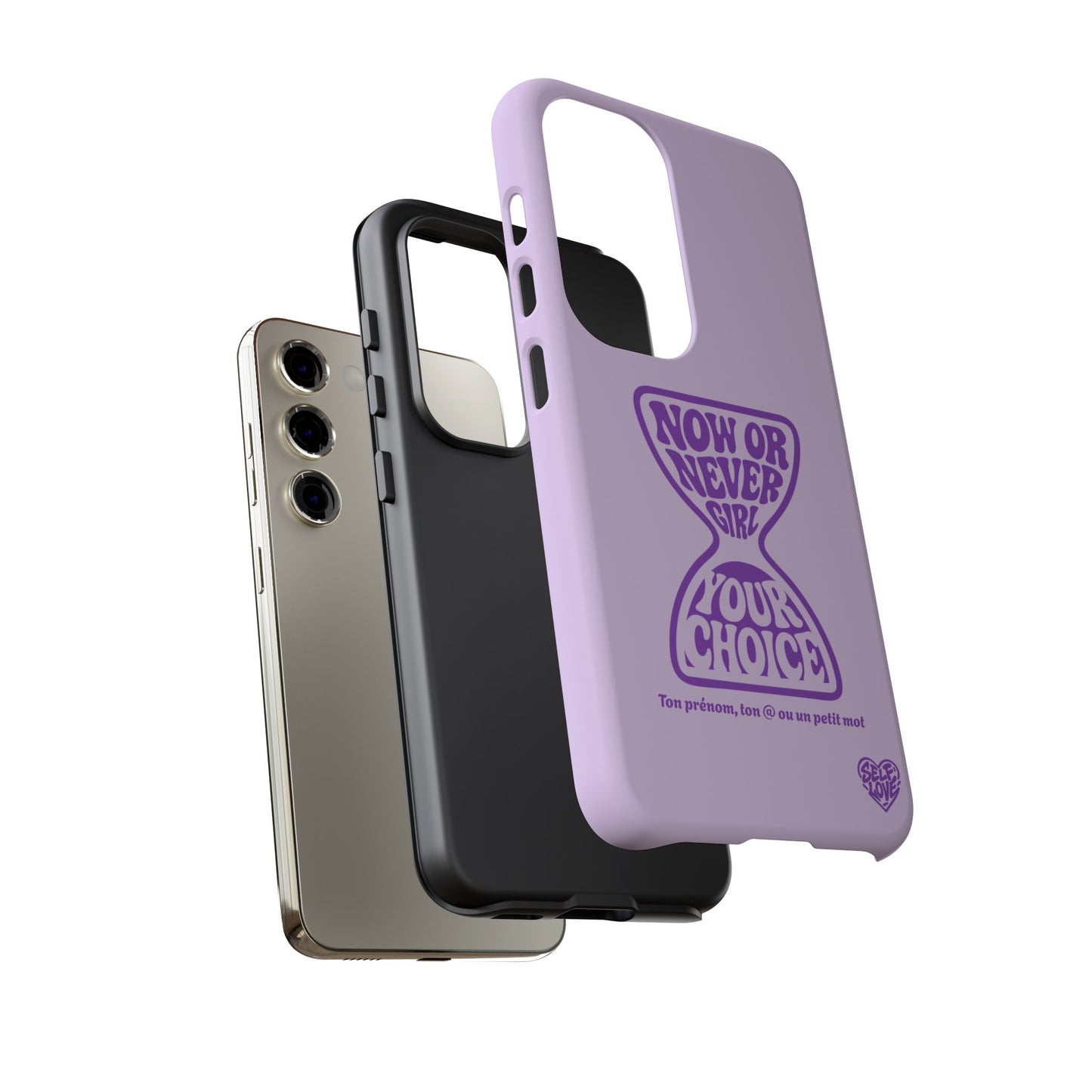 Now Or Never Girl - Coque Samsung (violet)