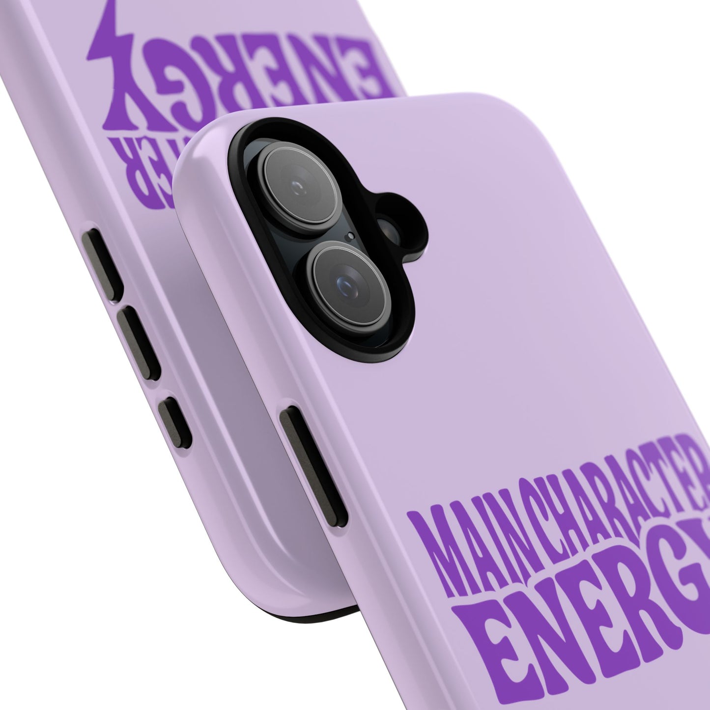 Main Character Energy - Coque iPhone (violet)