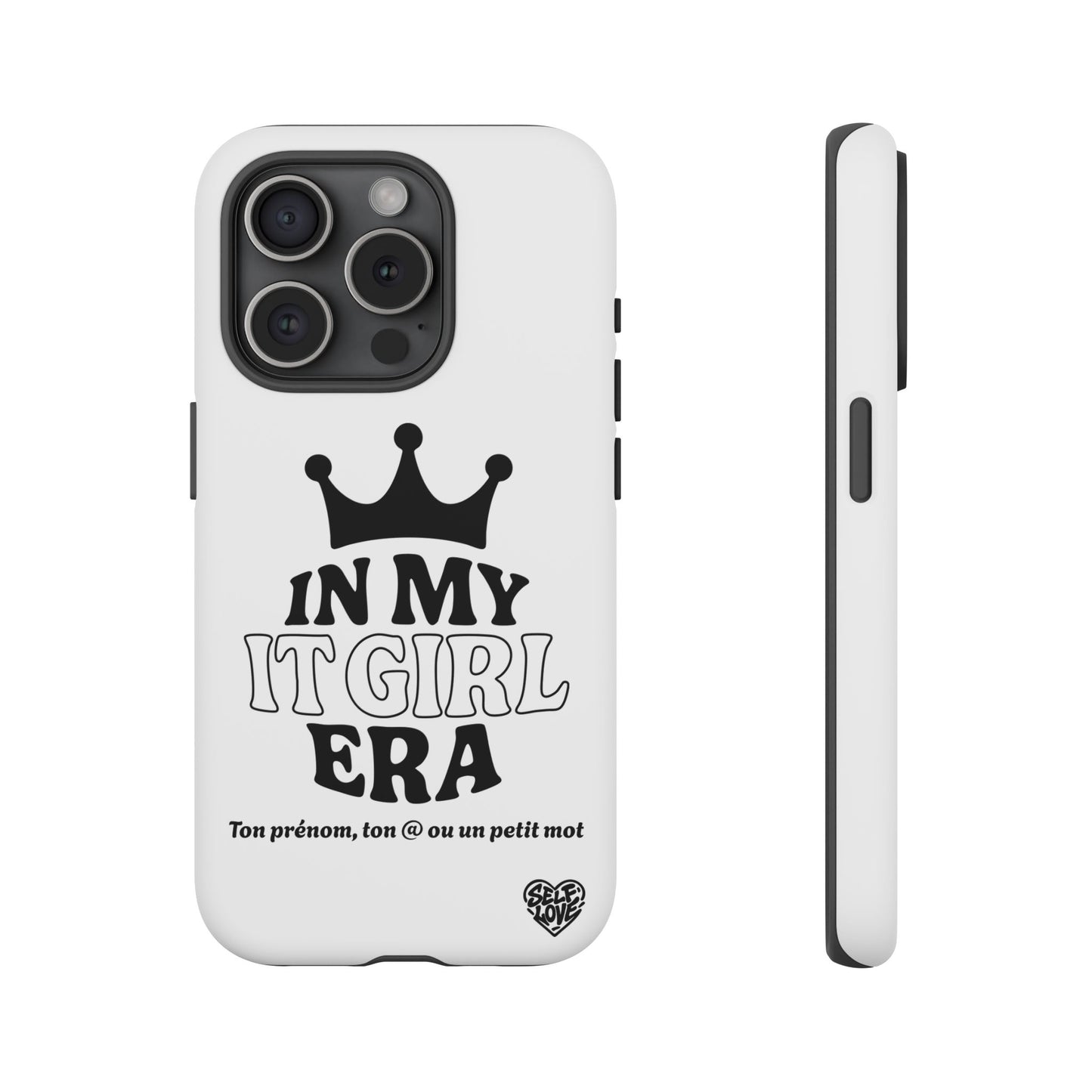 In My It Girl Era - Coque iPhone (blanc)