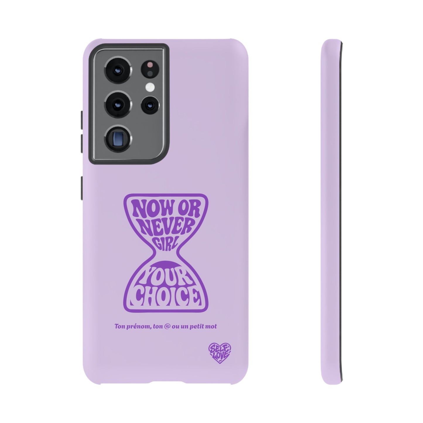 Now Or Never Girl - Coque Samsung (violet)