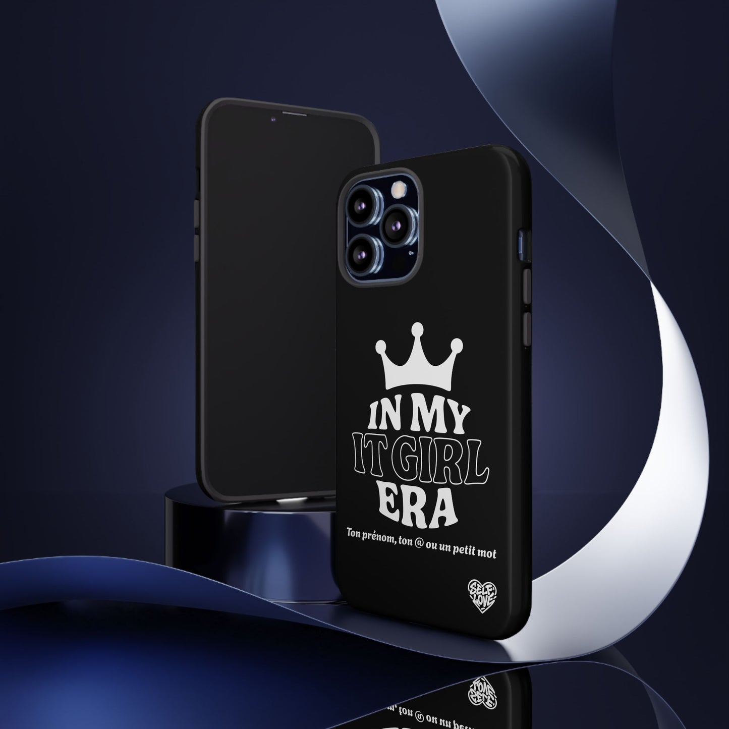 In My It Girl Era - Coque iPhone (noir)