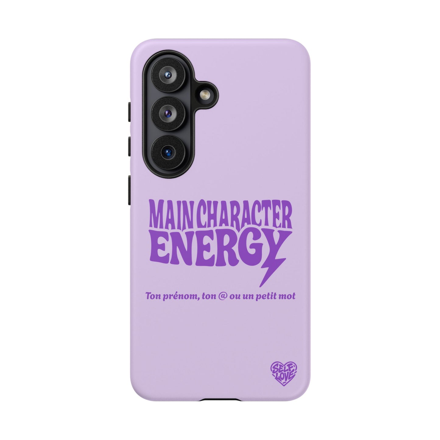 Main Character Energy - Coque Samsung (violet)