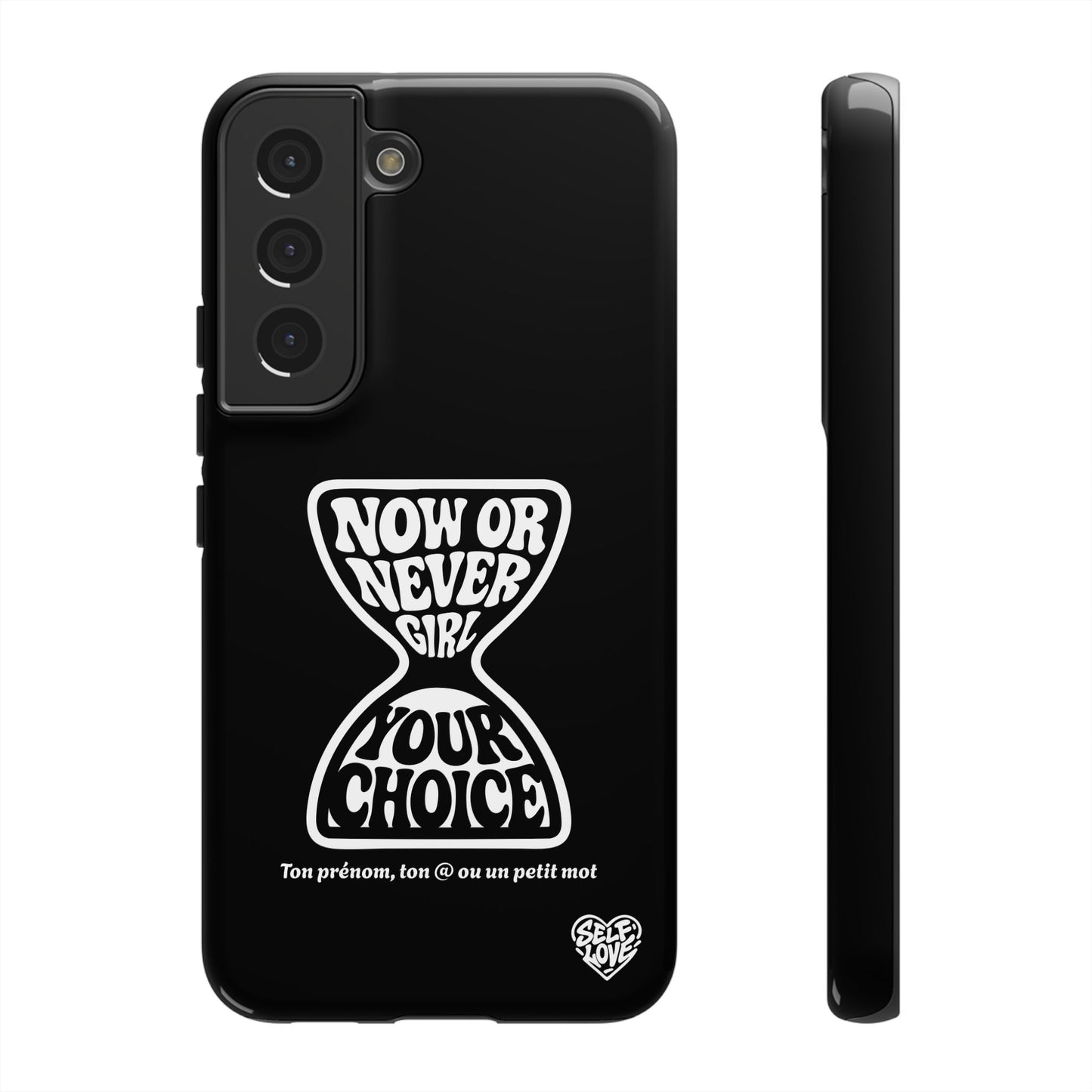 Now Or Never Girl - Coque Samsung (noir)