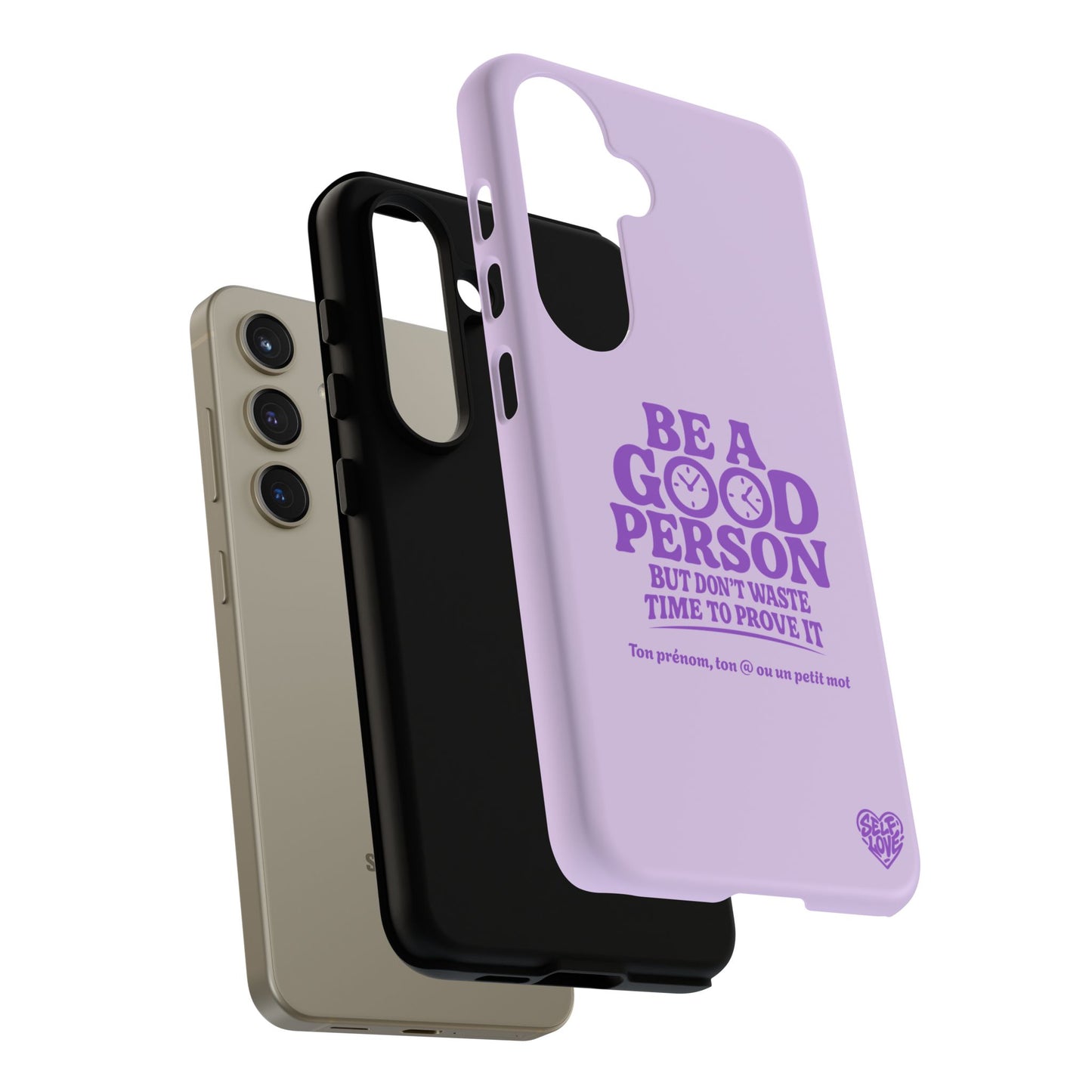 Be A Good Person - Coque Samsung (violet)