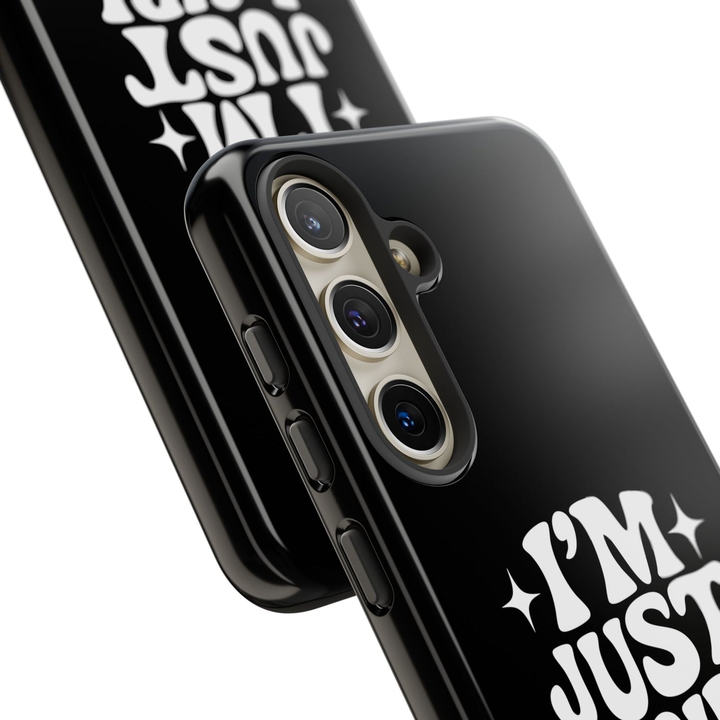 Im Just A Girl - Coque Samsung (noir)