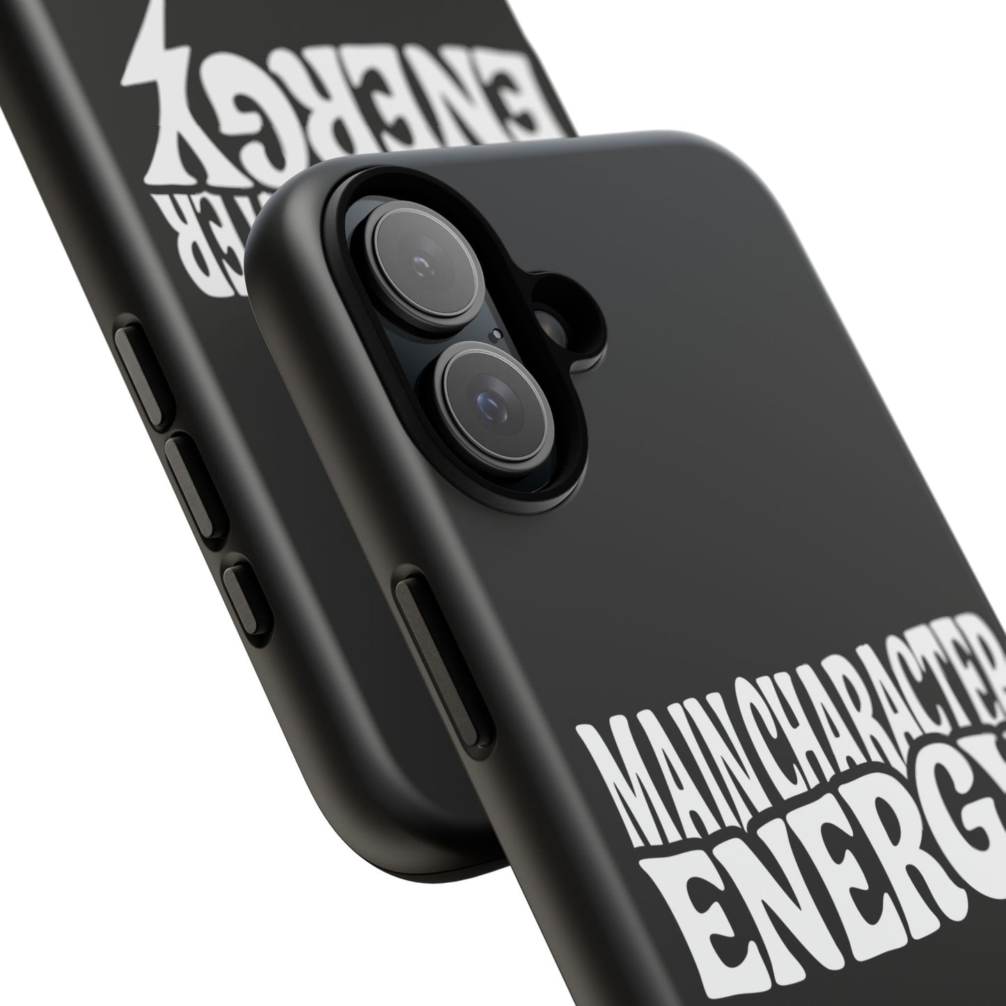 Main Character Energy - Coque iPhone (noir)