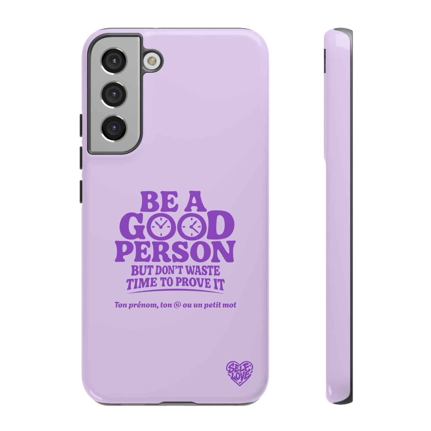 Be A Good Person - Coque Samsung (violet)