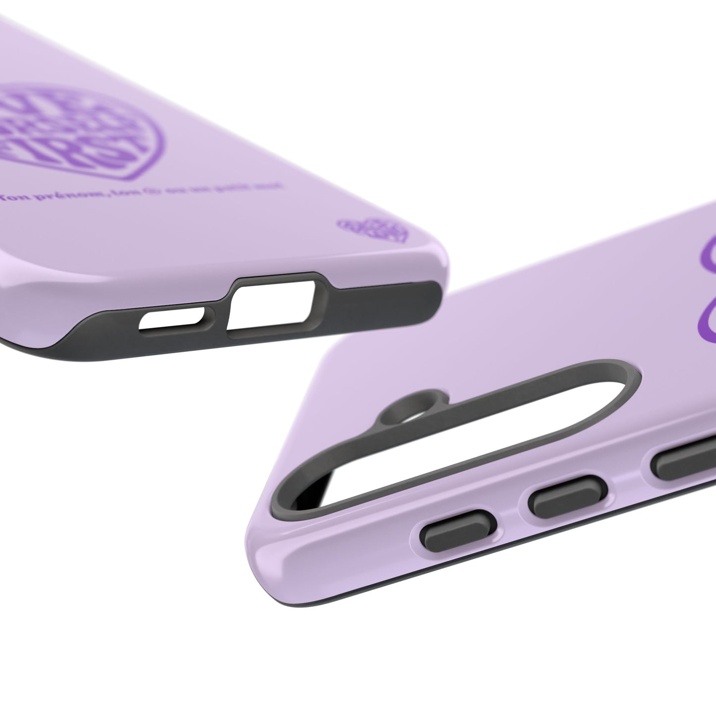 Love Yourself First - Coque Samsung (violet)
