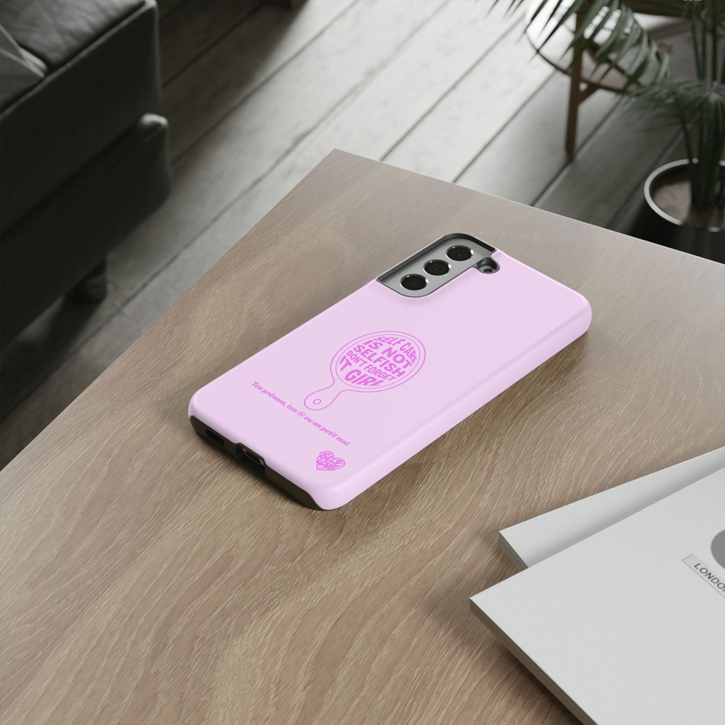 Self Care - Coque Samsung (rose)