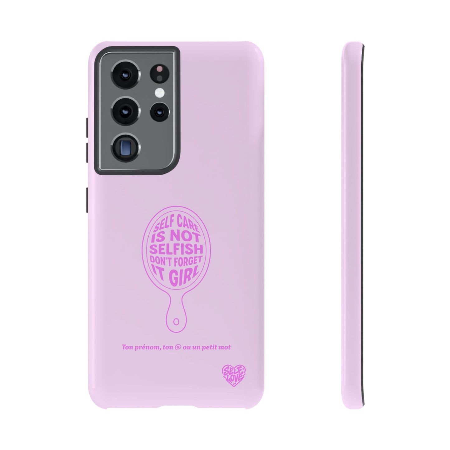 Self Care - Coque Samsung (rose)