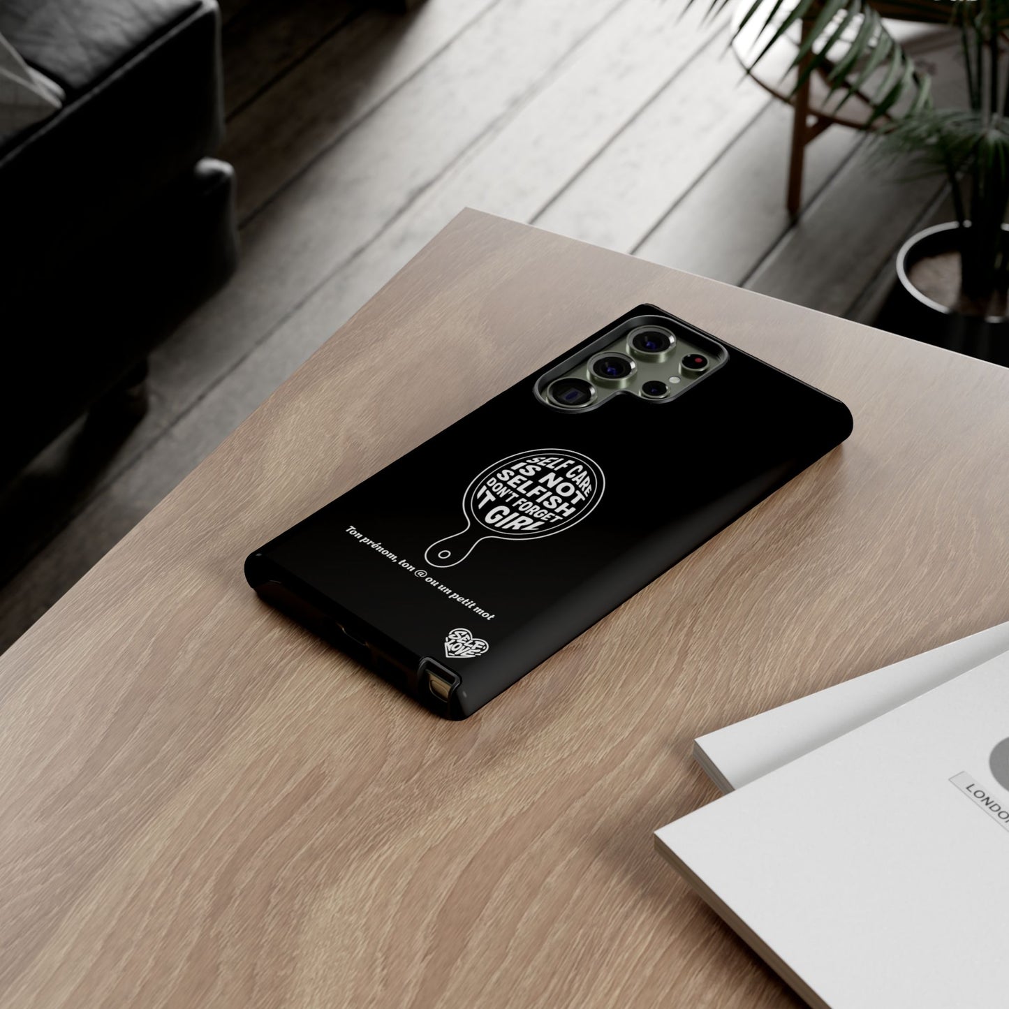 Self Care - Coque Samsung (noir)