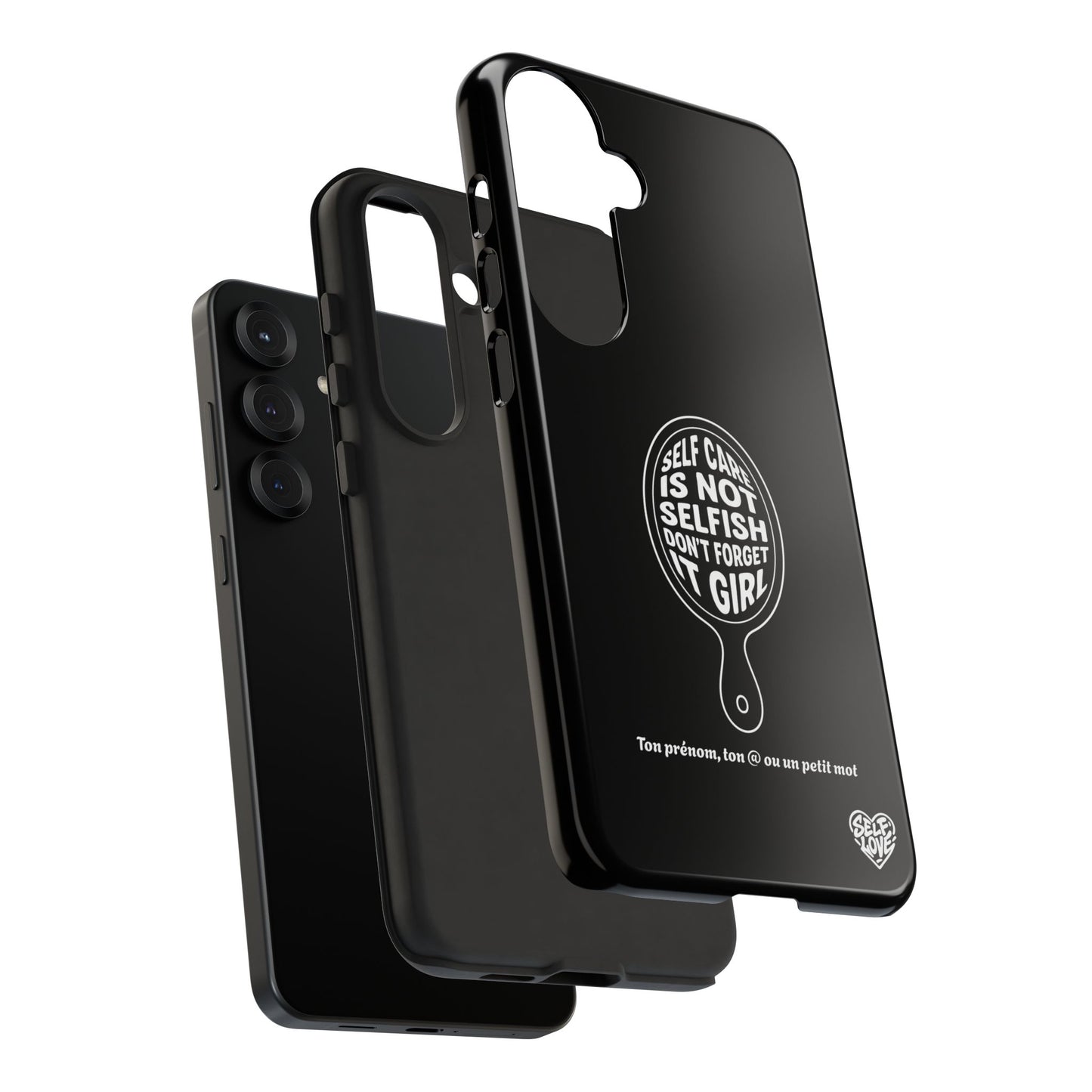 Self Care - Coque Samsung (noir)