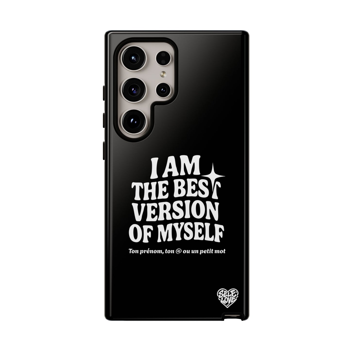 I Am The Best Version Of Myself - Coque Samsung (noir)