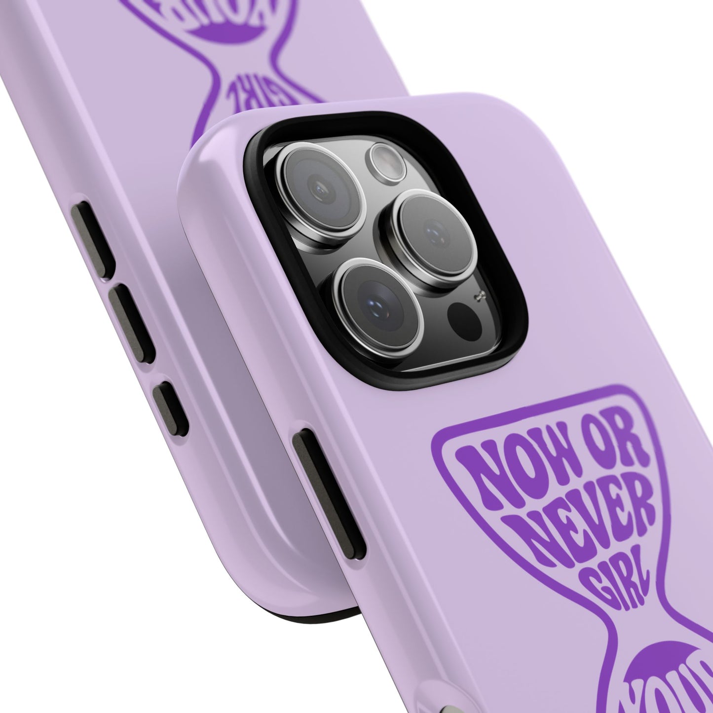 Now Or Never Girl - Coque iPhone (violet)
