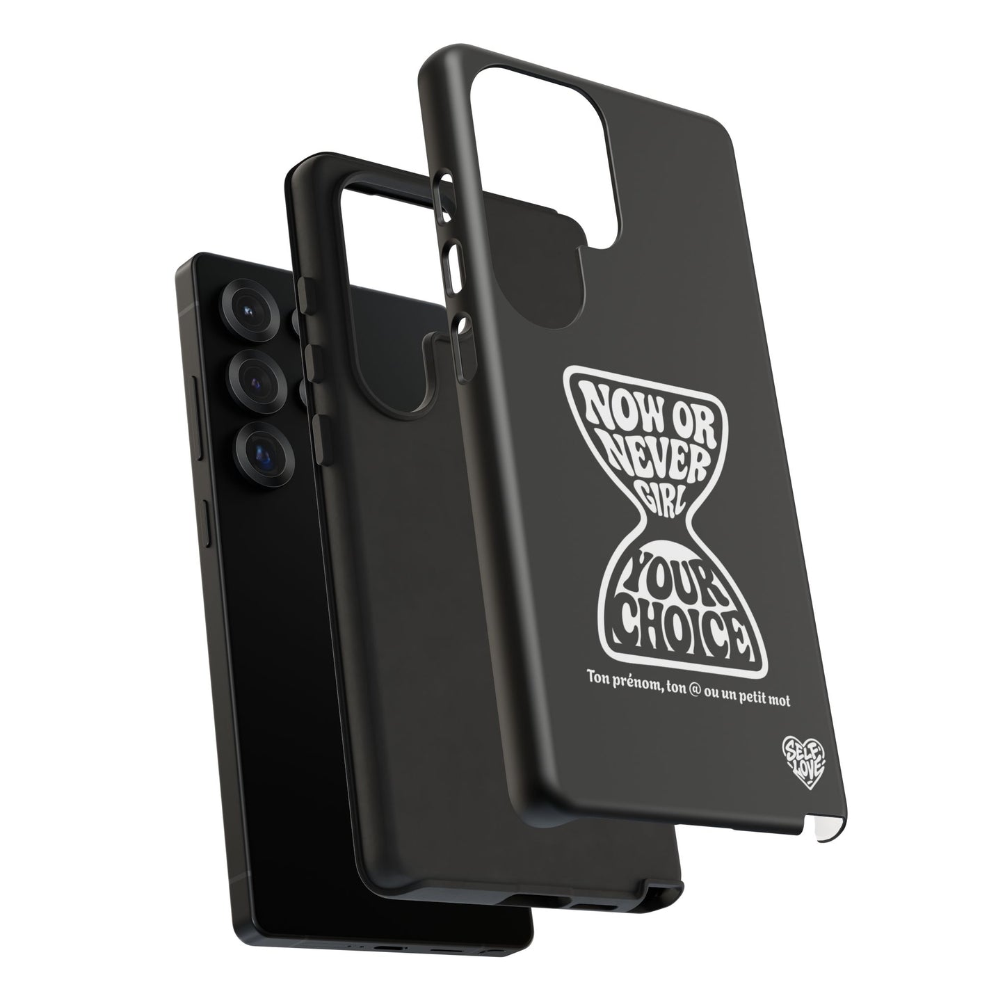 Now Or Never Girl - Coque Samsung (noir)