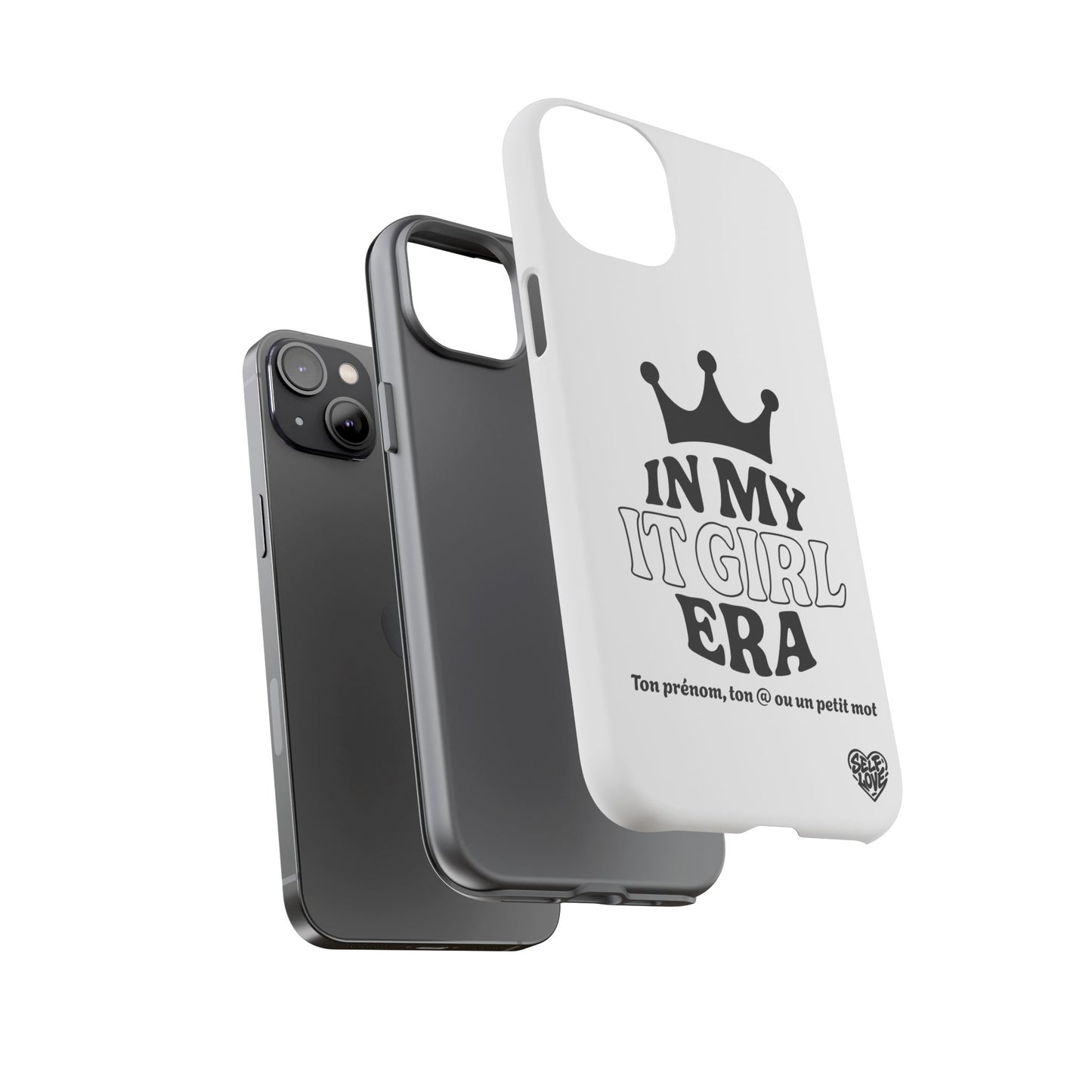 In My It Girl Era - Coque iPhone (blanc)