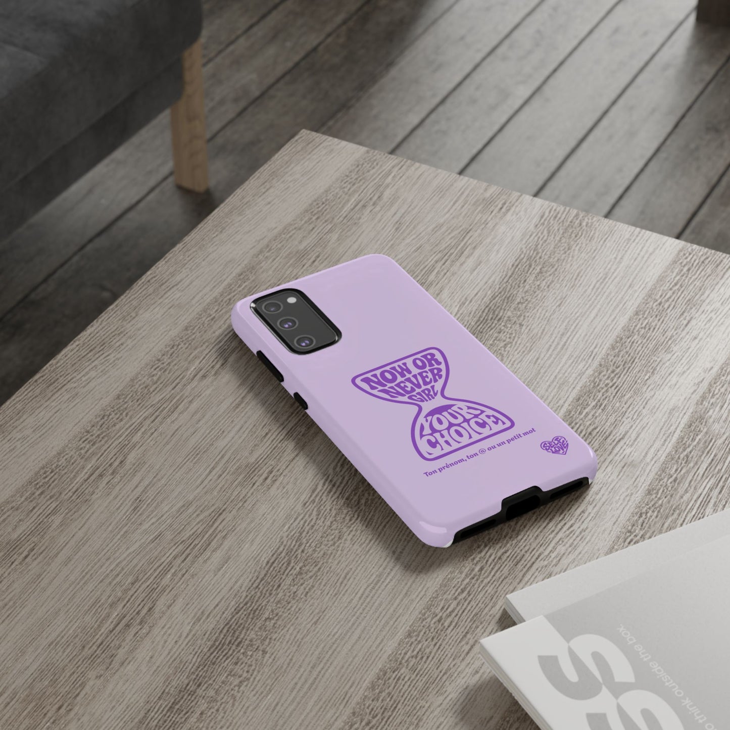 Now Or Never Girl - Coque Samsung (violet)