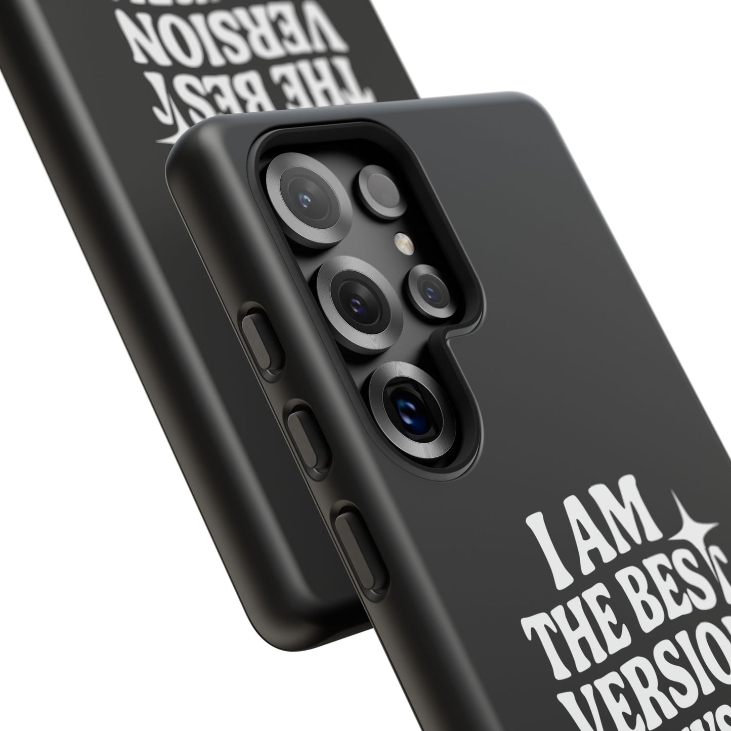 I Am The Best Version Of Myself - Coque Samsung (noir)