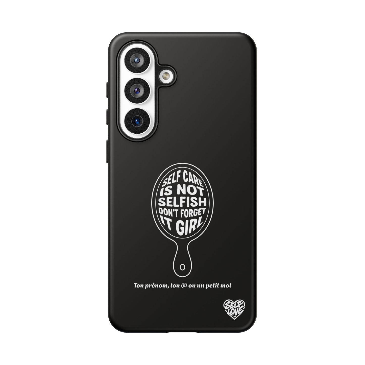 Self Care - Coque Samsung (noir)