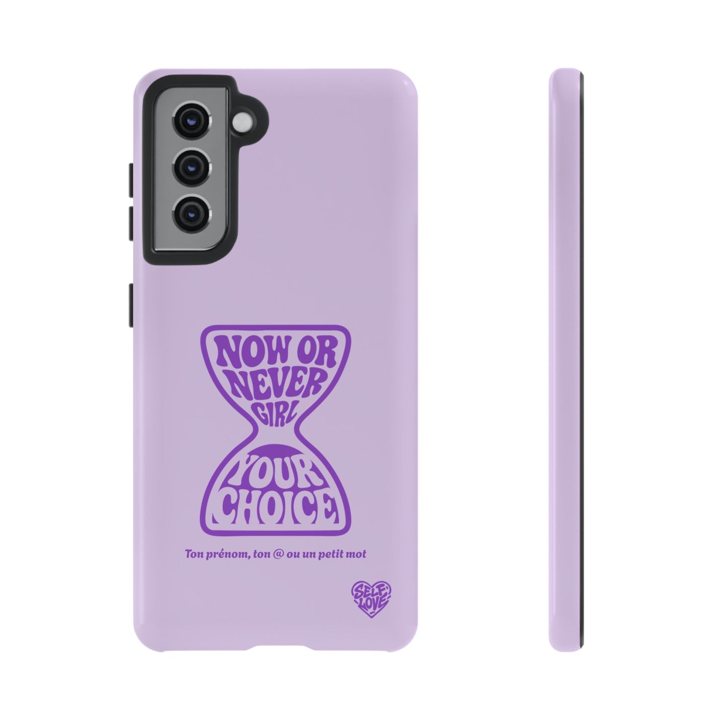 Now Or Never Girl - Coque Samsung (violet)