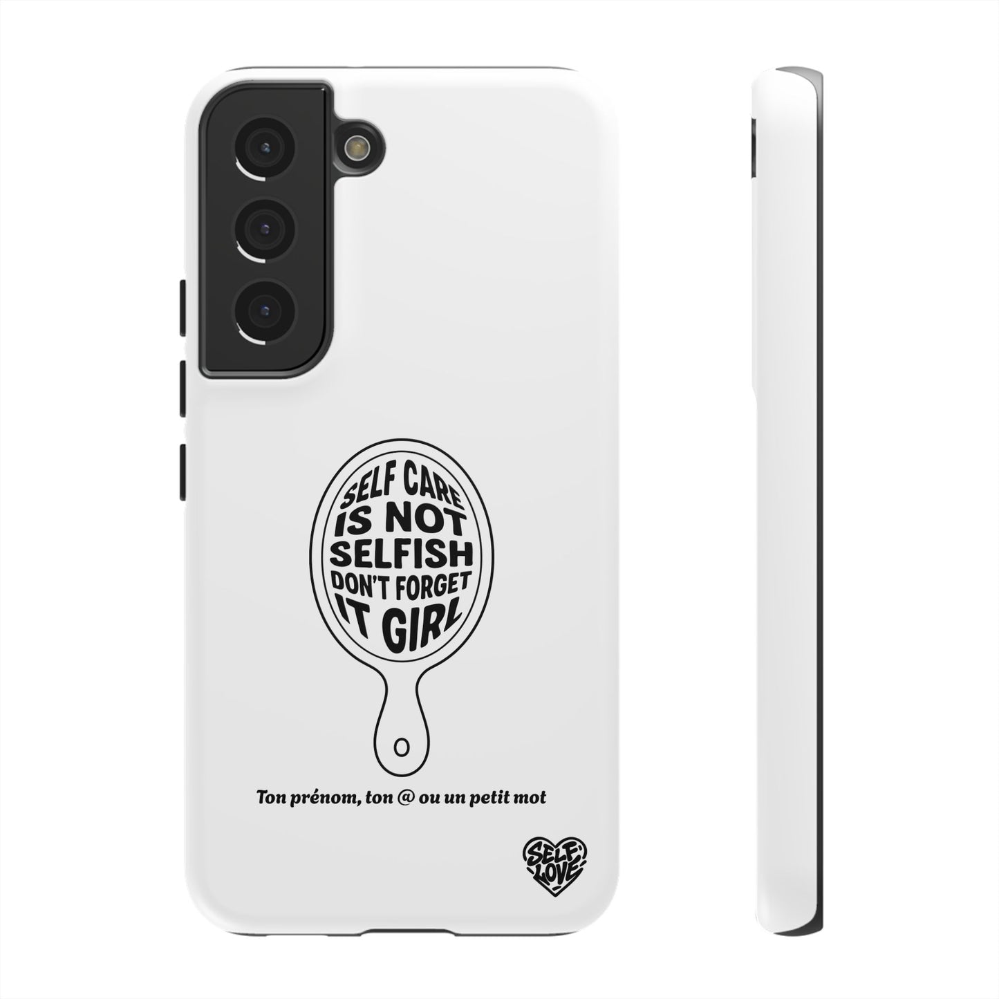 Self Care - Coque Samsung (blanc)