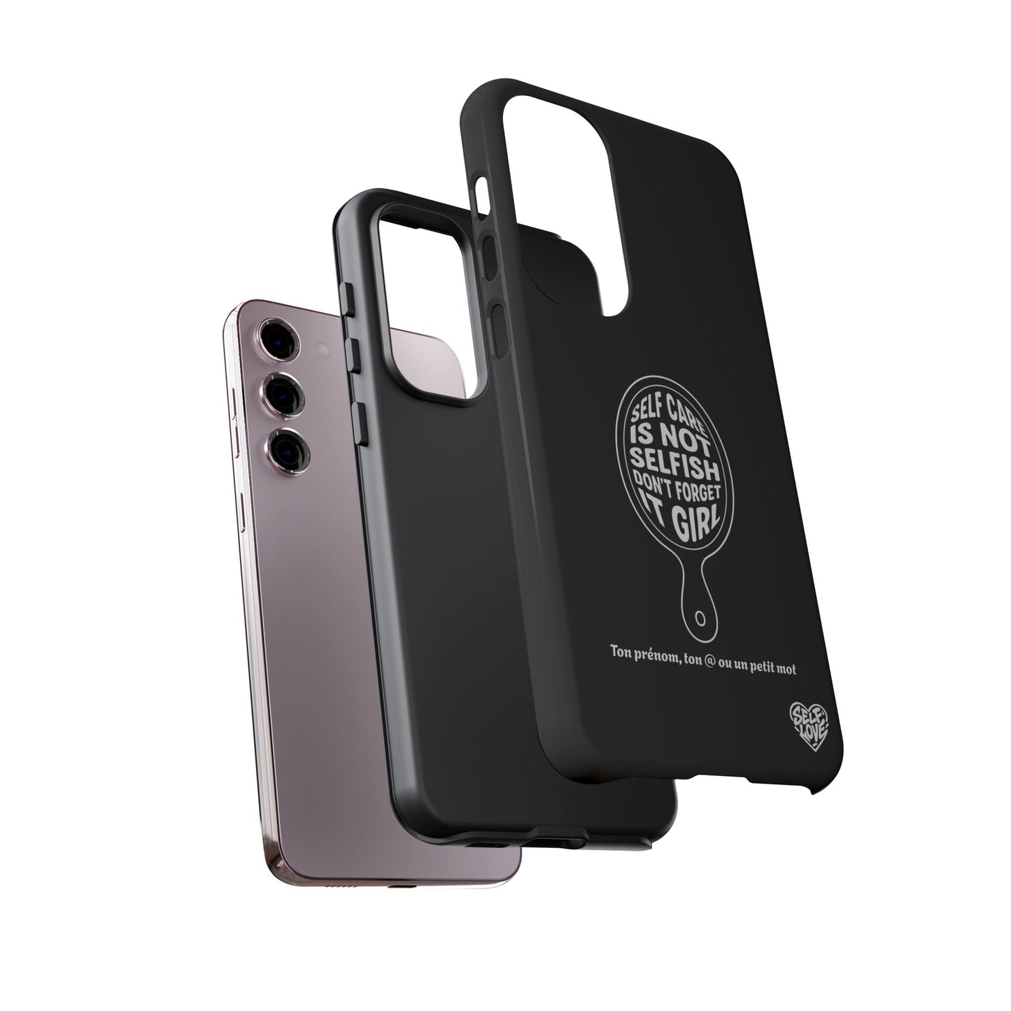 Self Care - Coque Samsung (noir)