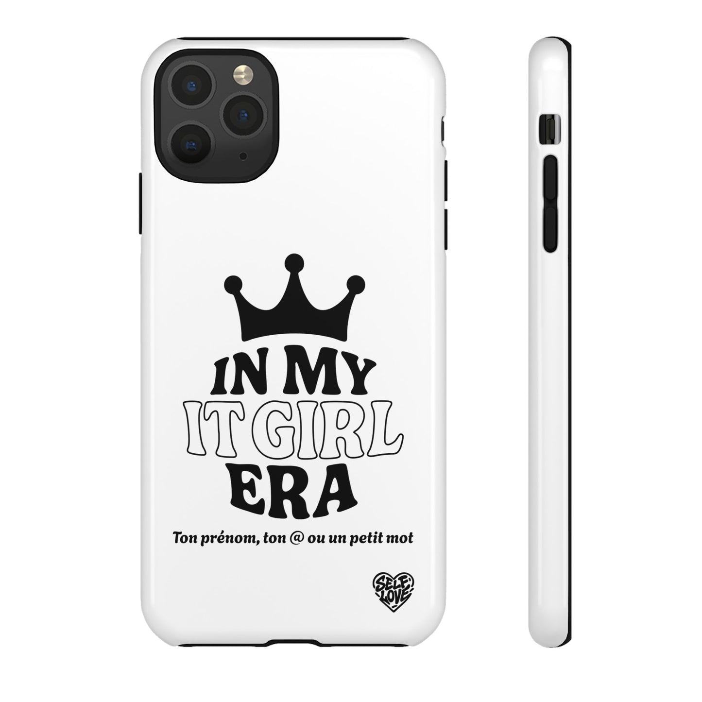In My It Girl Era - Coque iPhone (blanc)