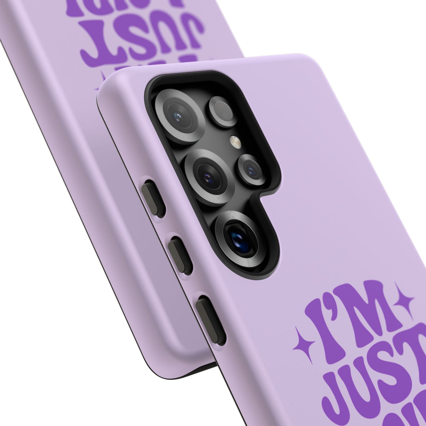 Im Just A Girl - Coque Samsung (violet)