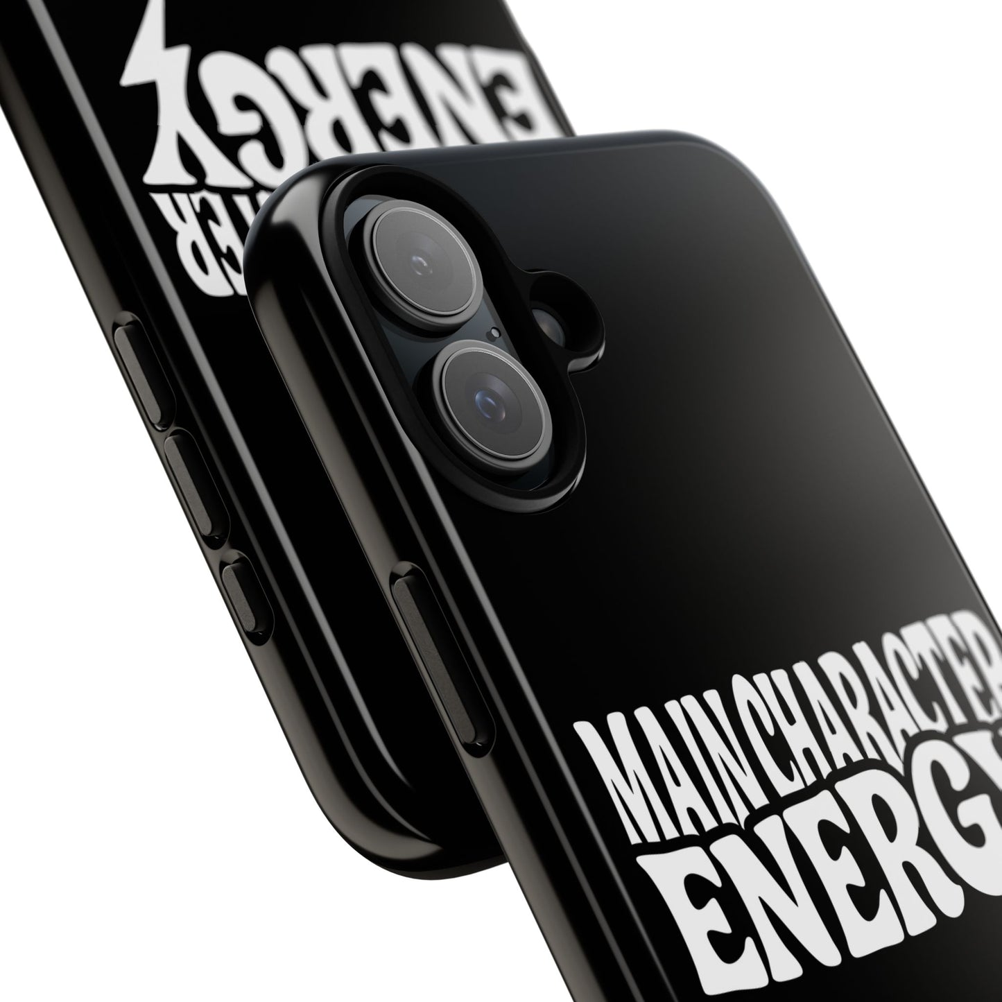 Main Character Energy - Coque iPhone (noir)