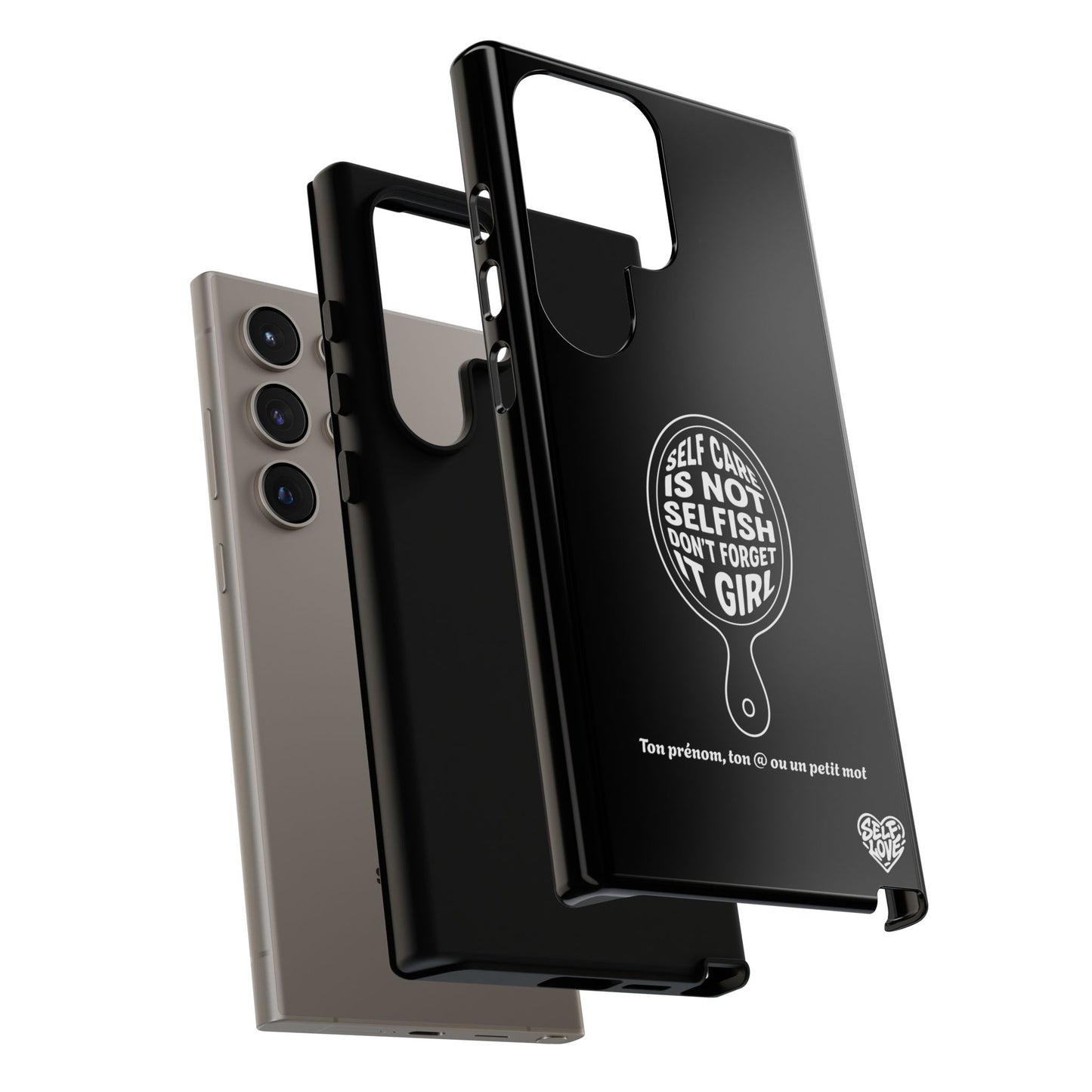 Self Care - Coque Samsung (noir)