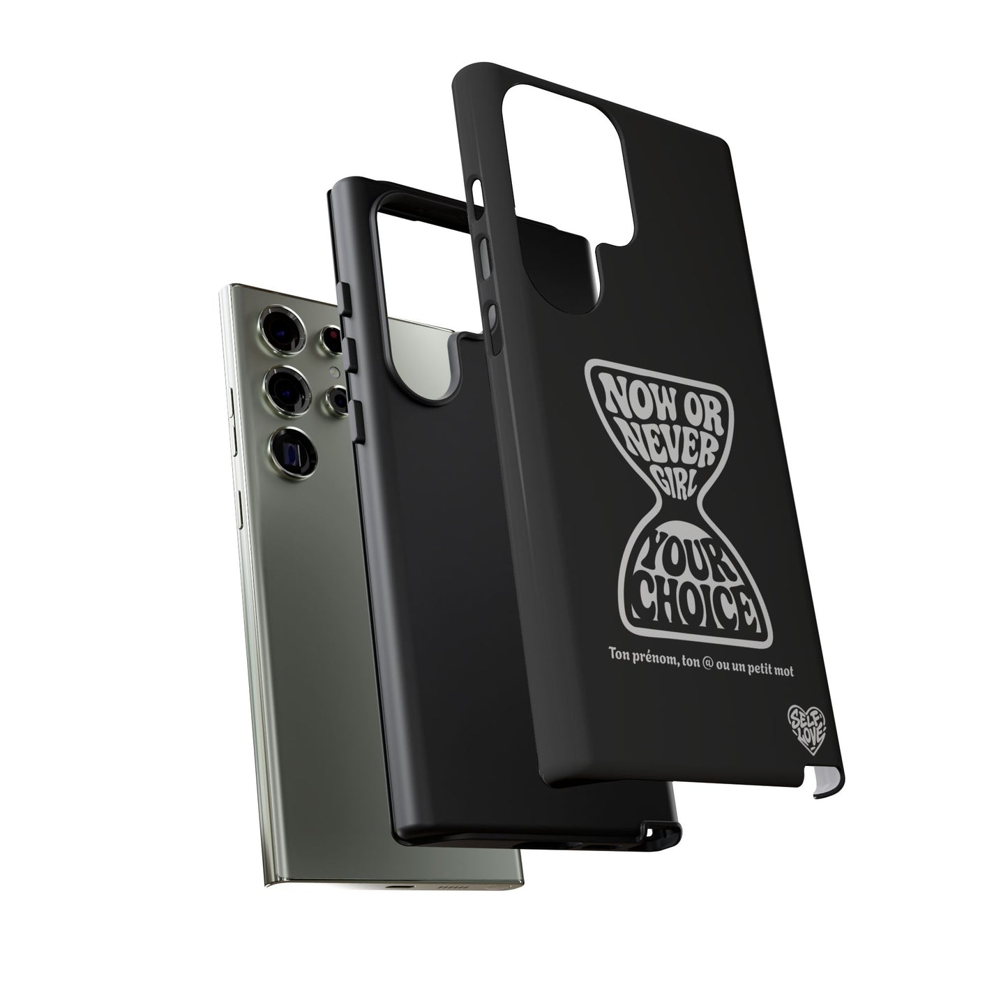 Now Or Never Girl - Coque Samsung (noir)