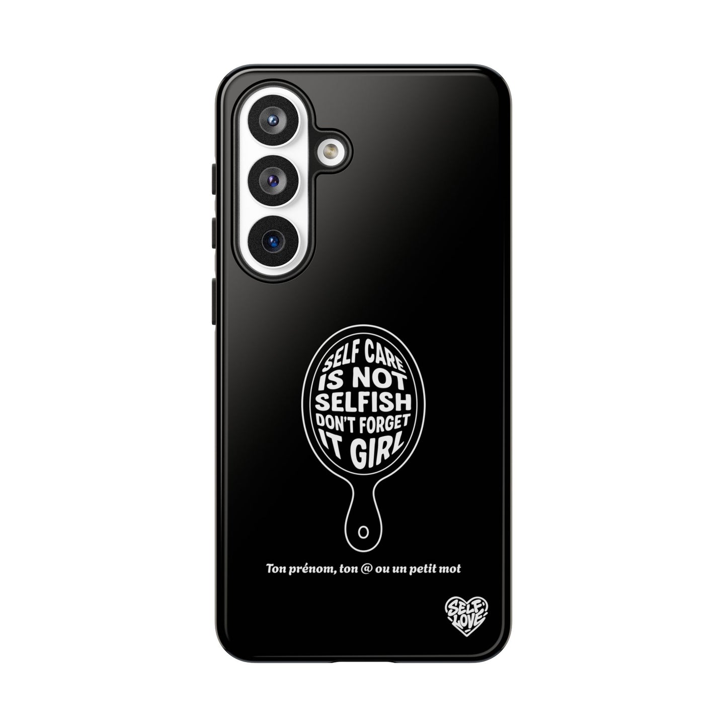 Self Care - Coque Samsung (noir)