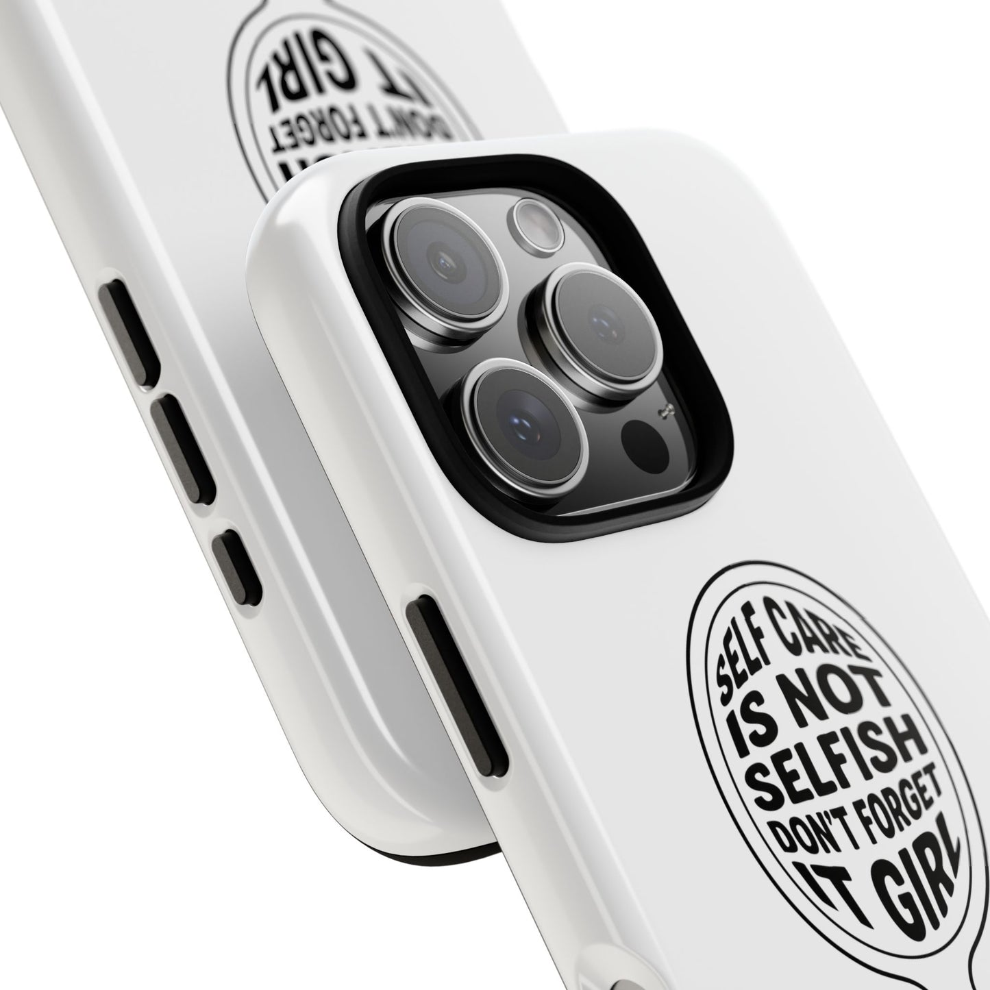 Self Care - Coque iPhone (blanc)