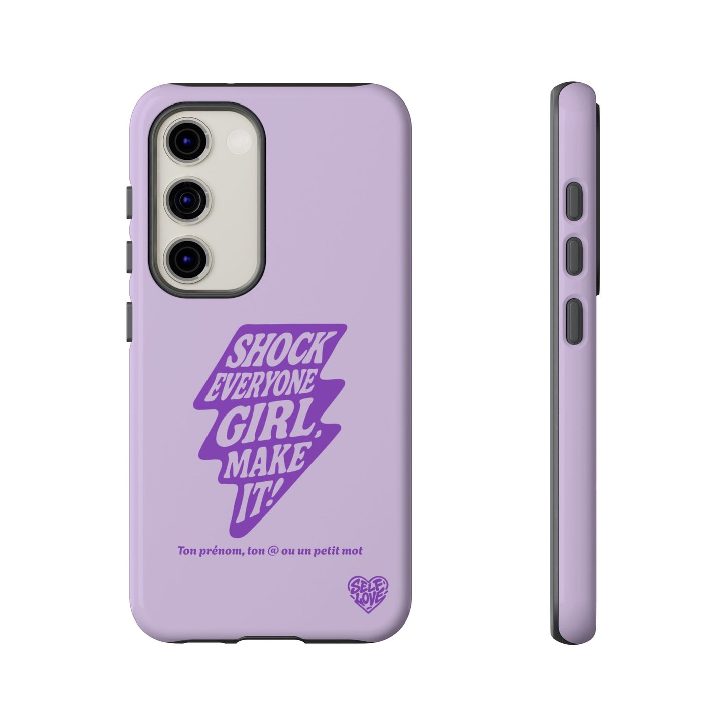 Shock Everyone - Coque Samsung (violet)