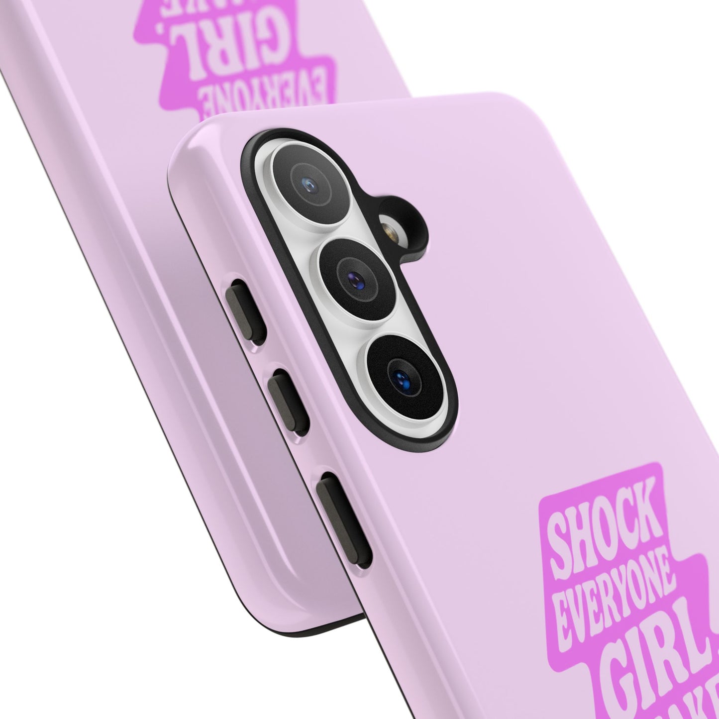 Shock Everyone - Coque Samsung (rose)