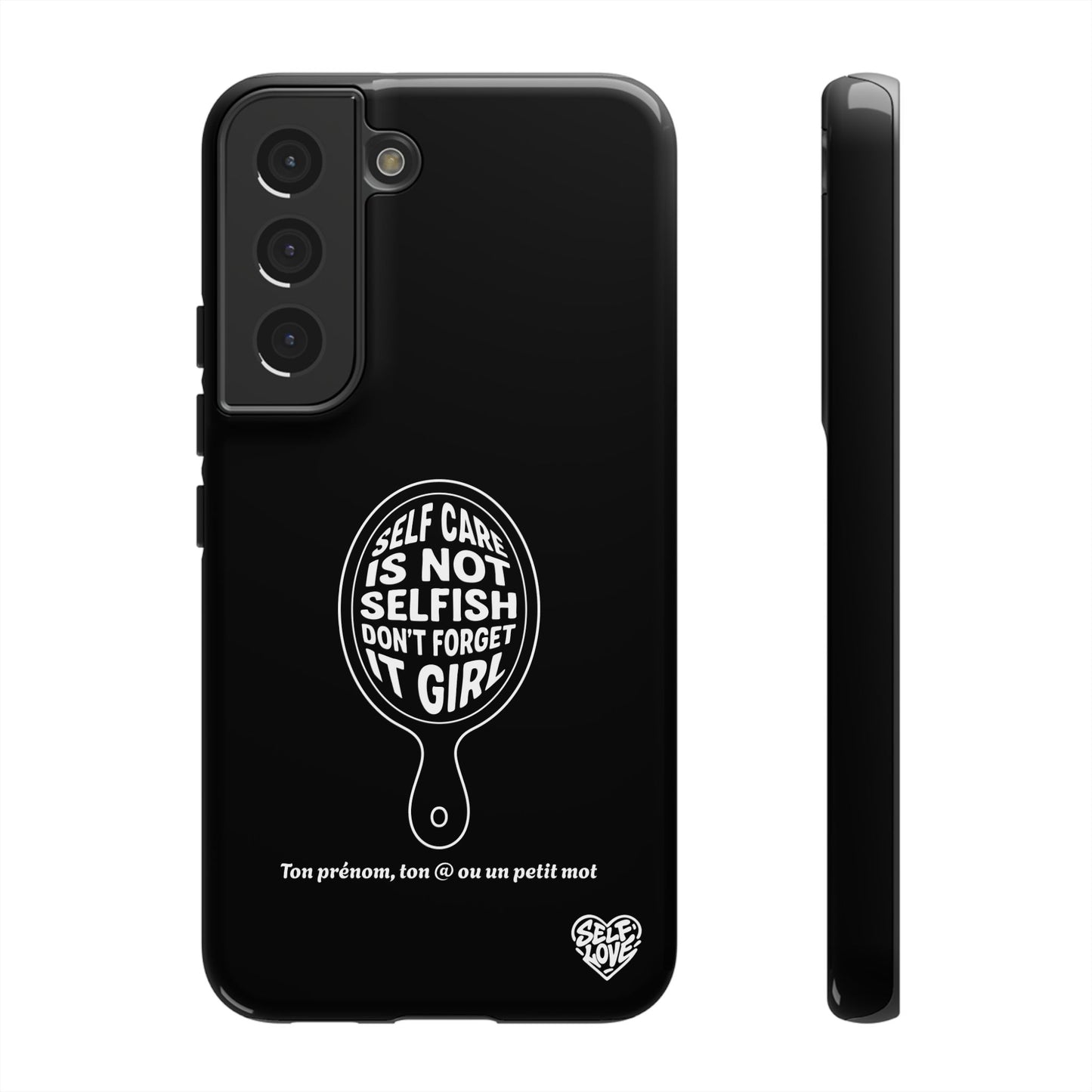 Self Care - Coque Samsung (noir)